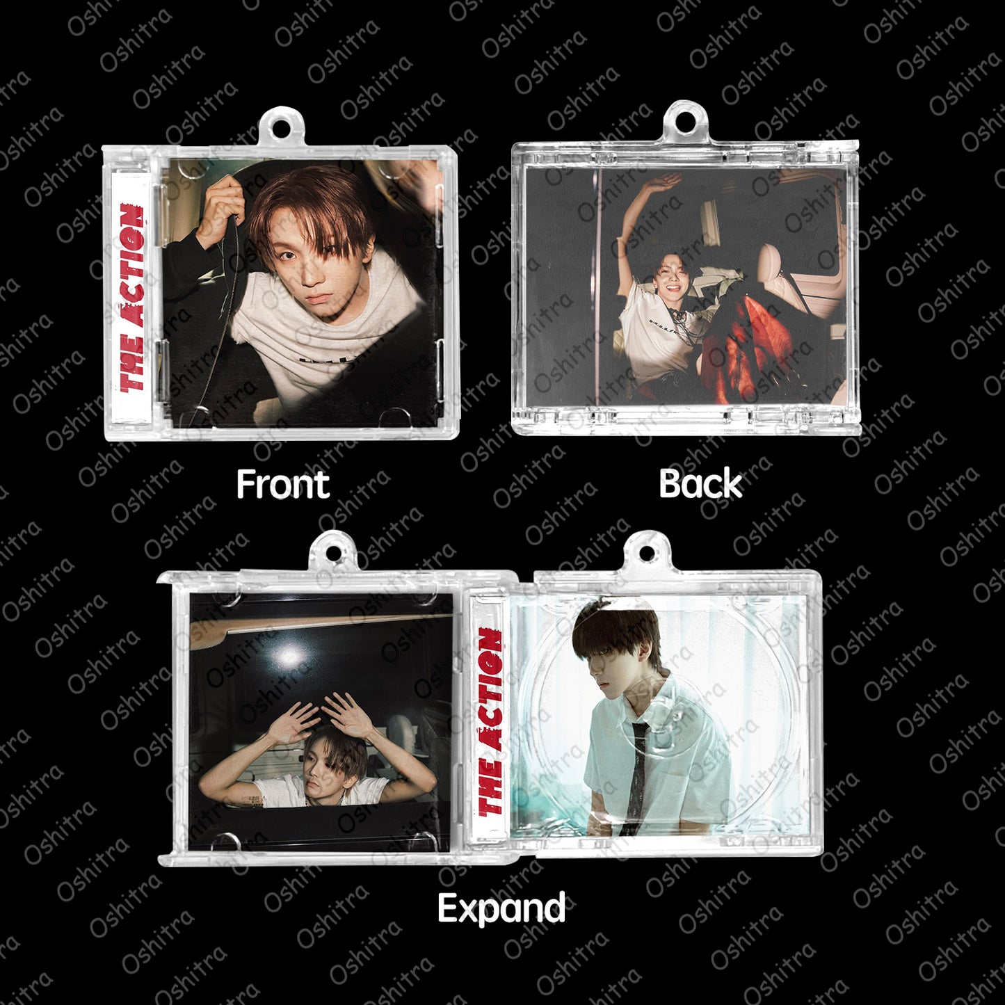 Boy Next Door「The Action」Mini Album NFCミニアルバムキーホルダー スマホタッチで音楽再生 推し活グッズ