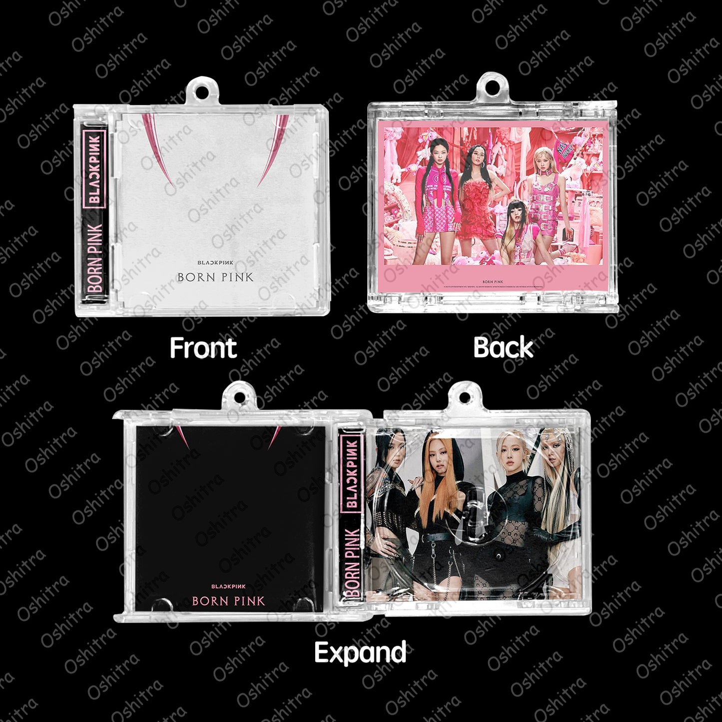 BlackPink「Born Pink」Mini Album NFCミニアルバムキーホルダー スマホタッチで音楽再生 推し活グッズ