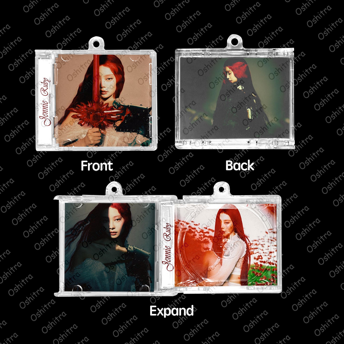 BlackPink「Ruby」Mini Album NFCミニアルバムキーホルダー スマホタッチで音楽再生 推し活グッズ