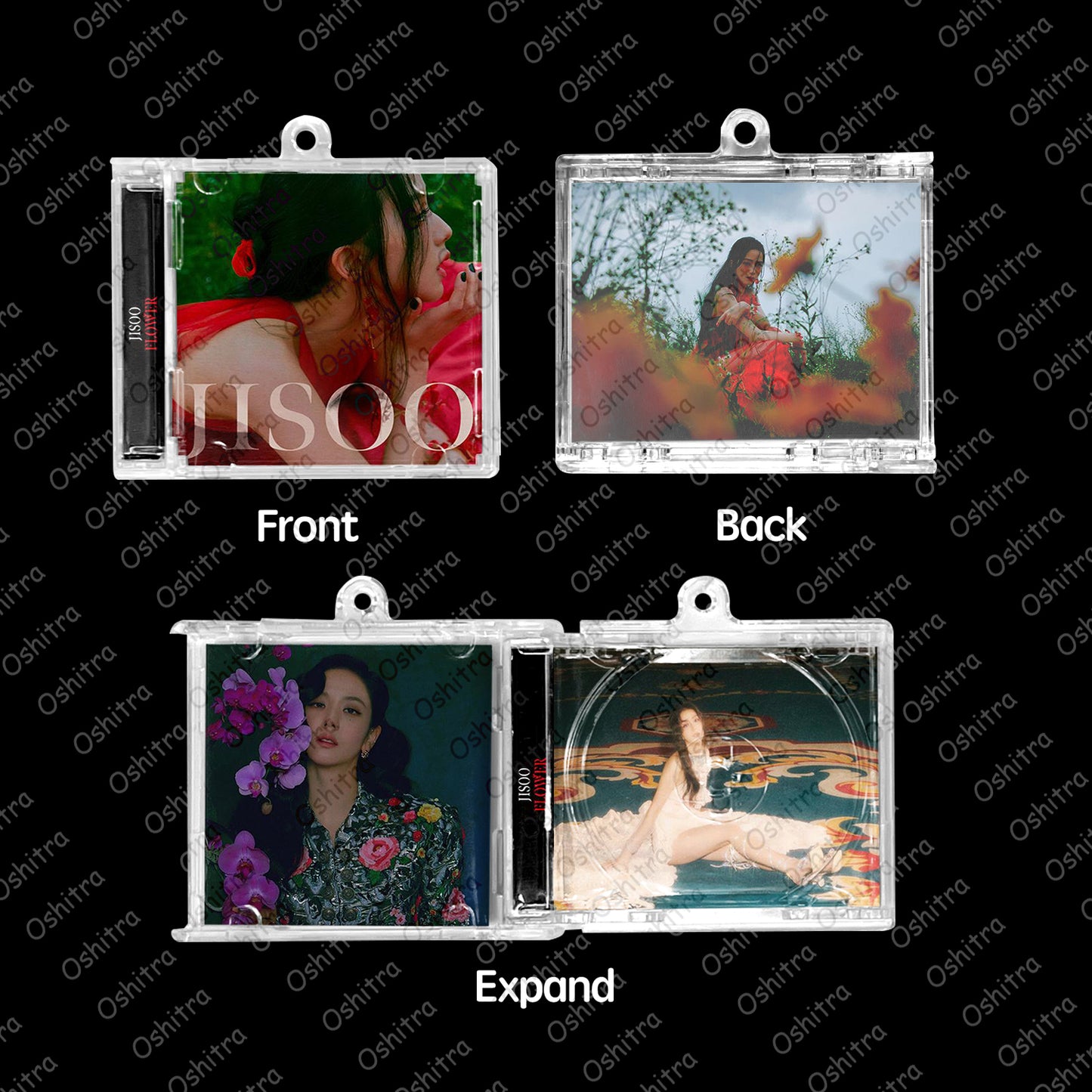 BlackPink「Flower」Mini Album NFCミニアルバムキーホルダー スマホタッチで音楽再生 推し活グッズ