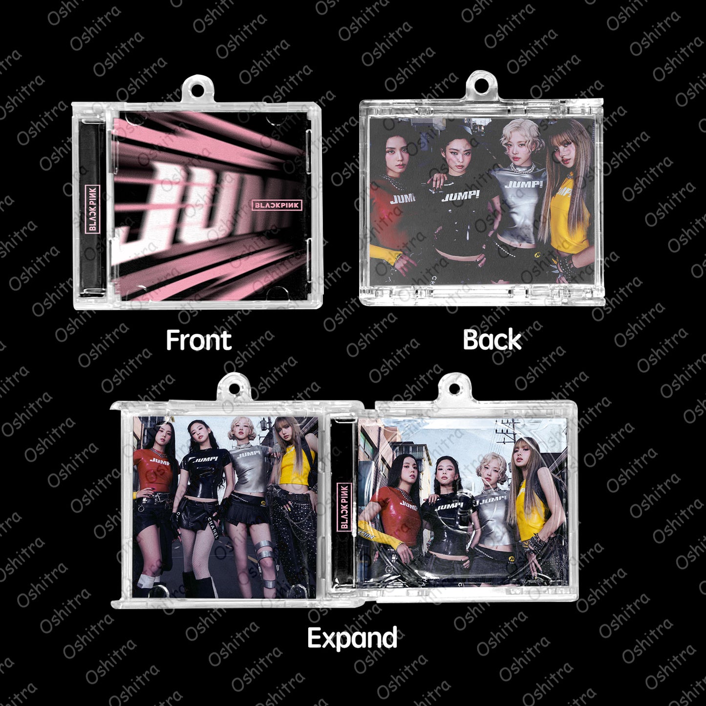 BlackPink「Jump」Mini Album NFCミニアルバムキーホルダー スマホタッチで音楽再生 推し活グッズ