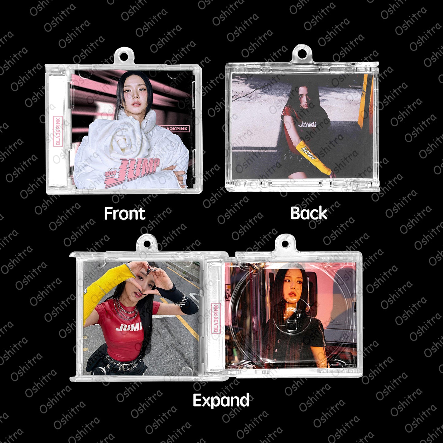 BlackPink「Jump」Mini Album NFCミニアルバムキーホルダー スマホタッチで音楽再生 推し活グッズ
