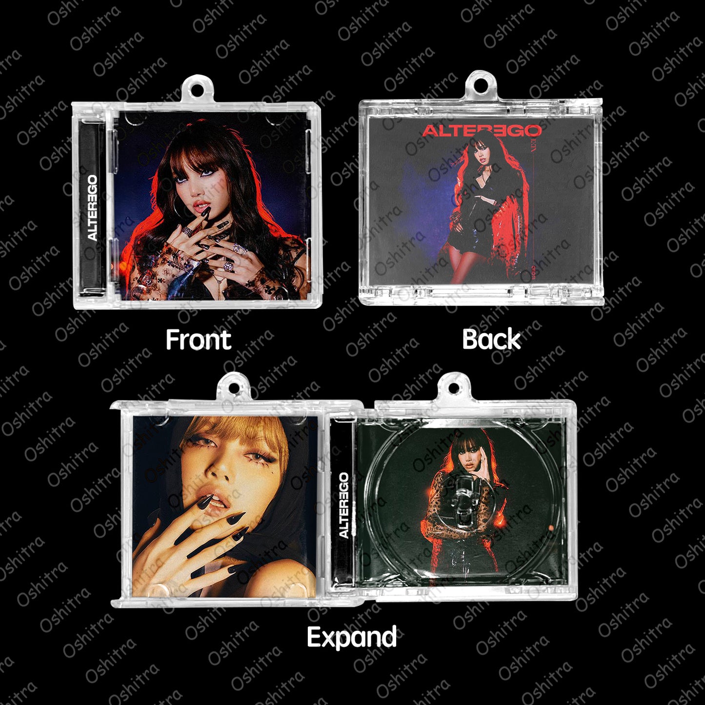 BlackPink「Alter Ego」Mini Album NFCミニアルバムキーホルダー スマホタッチで音楽再生 推し活グッズ