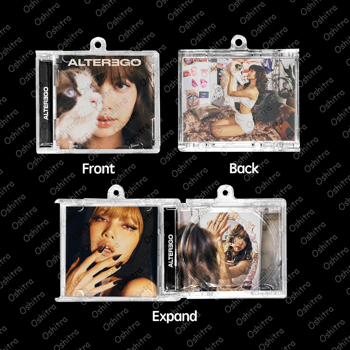 BlackPink「Alter Ego」Mini Album NFCミニアルバムキーホルダー スマホタッチで音楽再生 推し活グッズ