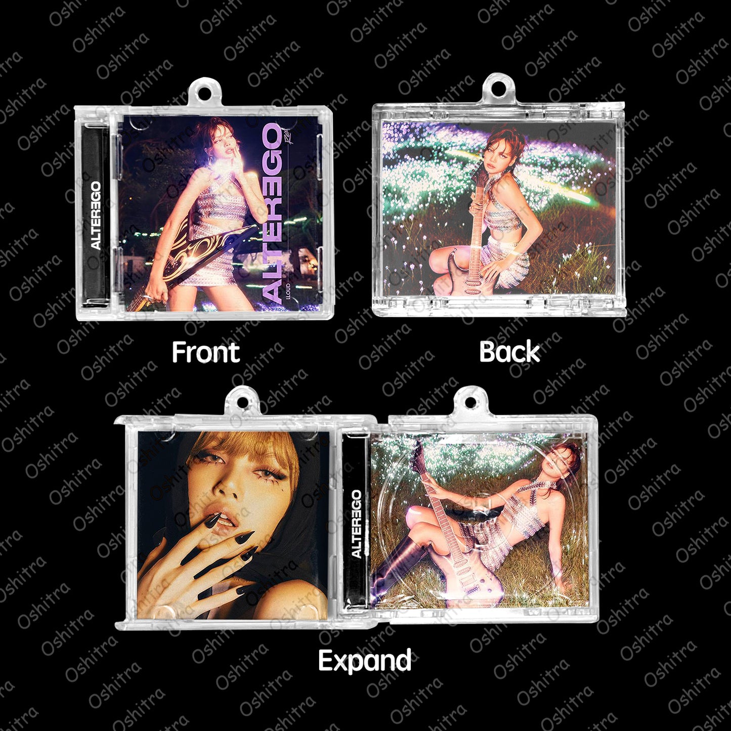 BlackPink「Alter Ego」Mini Album NFCミニアルバムキーホルダー スマホタッチで音楽再生 推し活グッズ