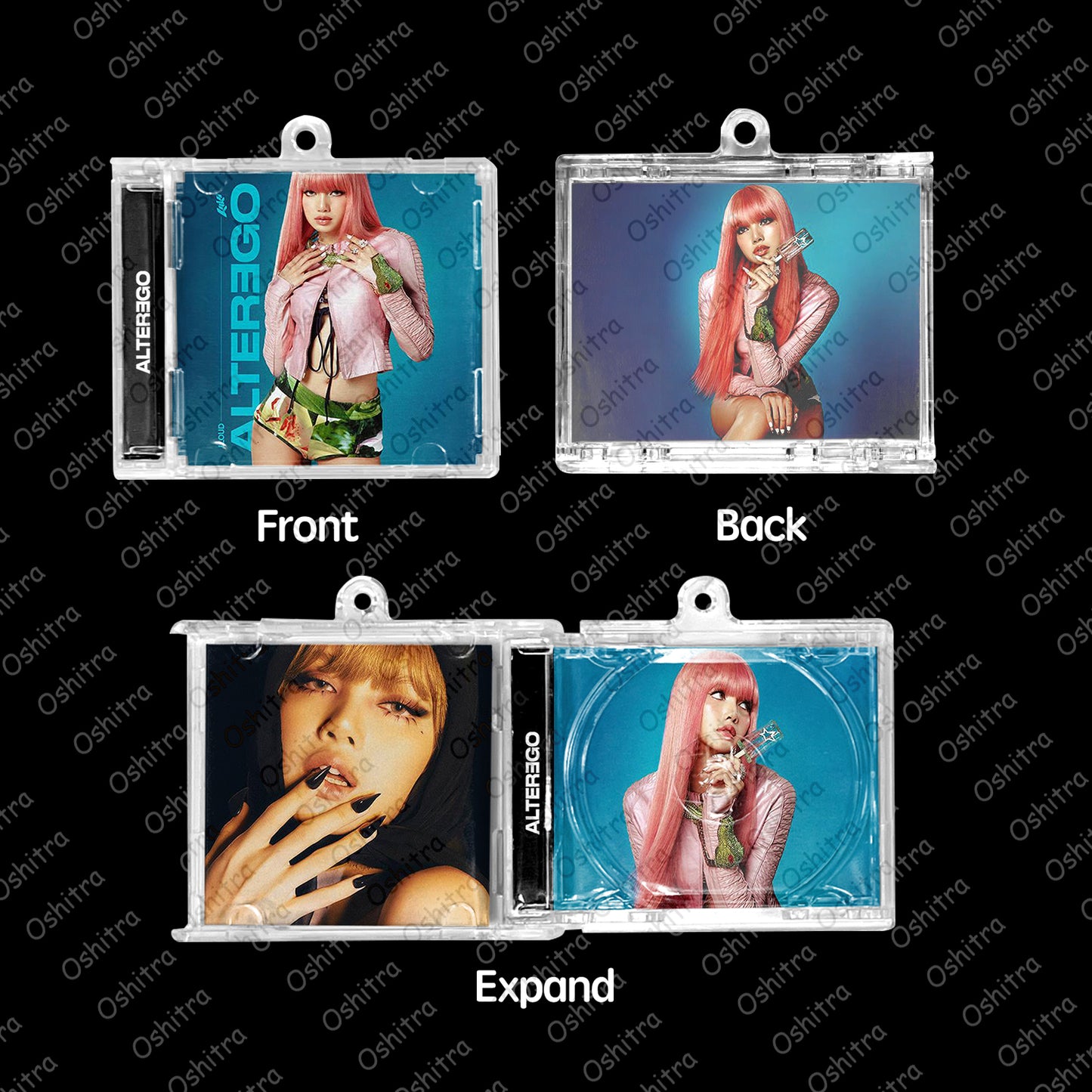 BlackPink「Alter Ego」Mini Album NFCミニアルバムキーホルダー スマホタッチで音楽再生 推し活グッズ