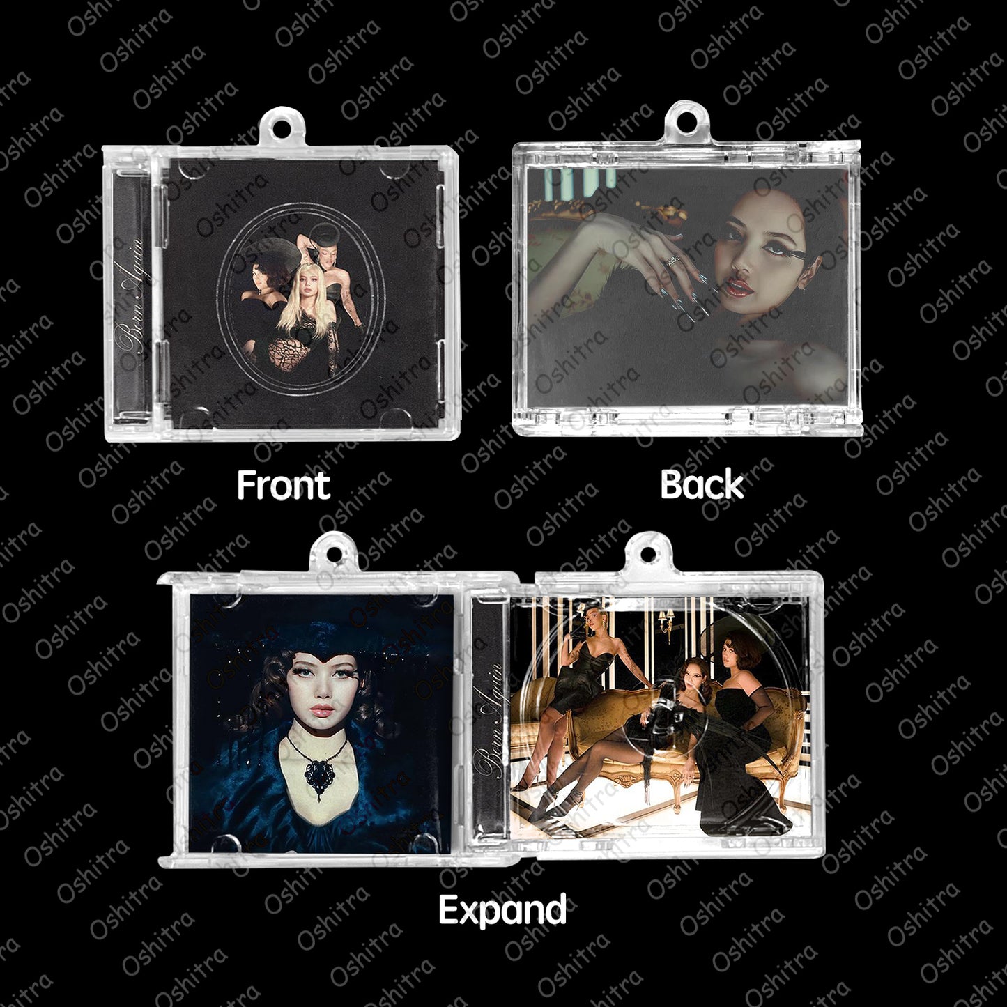BlackPink「Born Again」Mini Album NFCミニアルバムキーホルダー スマホタッチで音楽再生 推し活グッズ