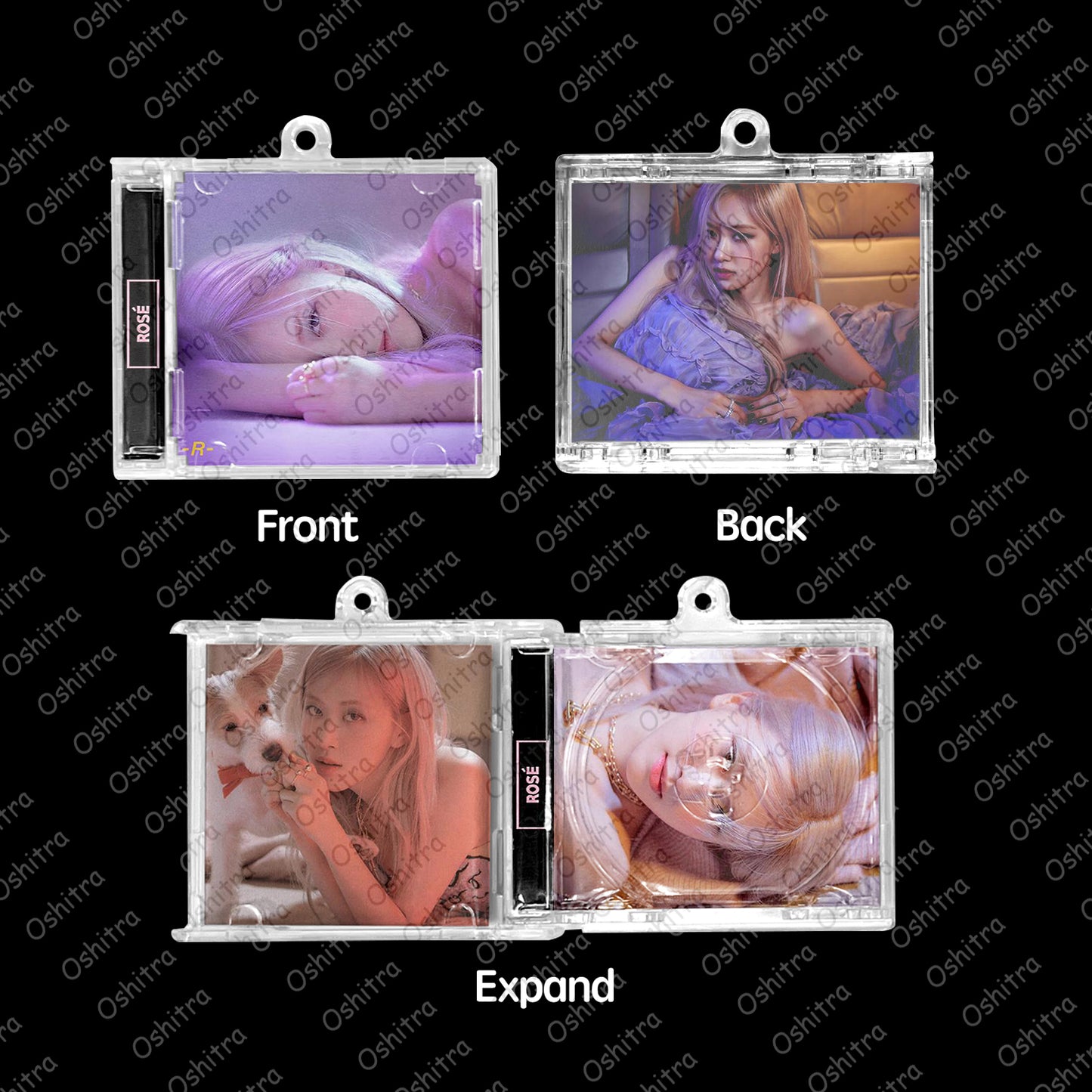 BlackPink「R」Mini Album NFCミニアルバムキーホルダー スマホタッチで音楽再生 推し活グッズ