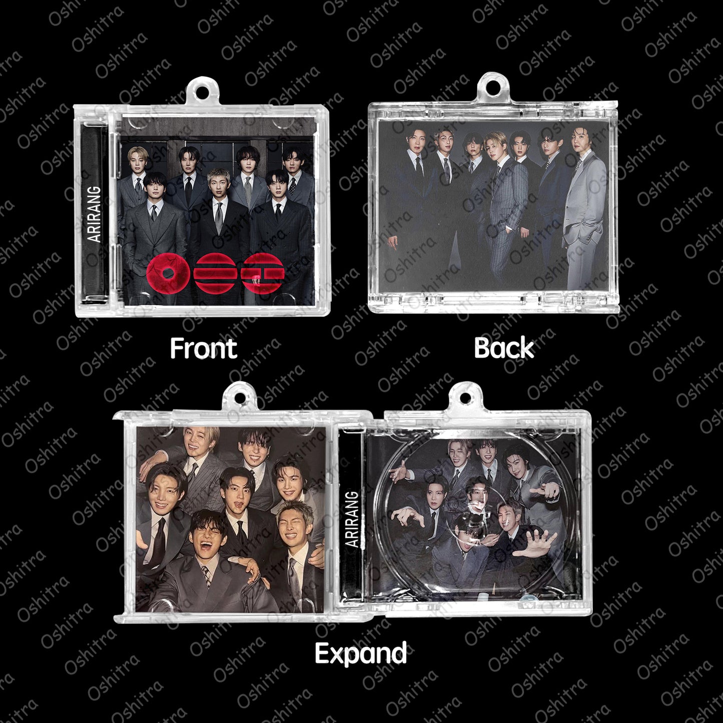 BTS「Arirang」Mini Album NFCミニアルバムキーホルダー スマホタッチで音楽再生 推し活グッズ
