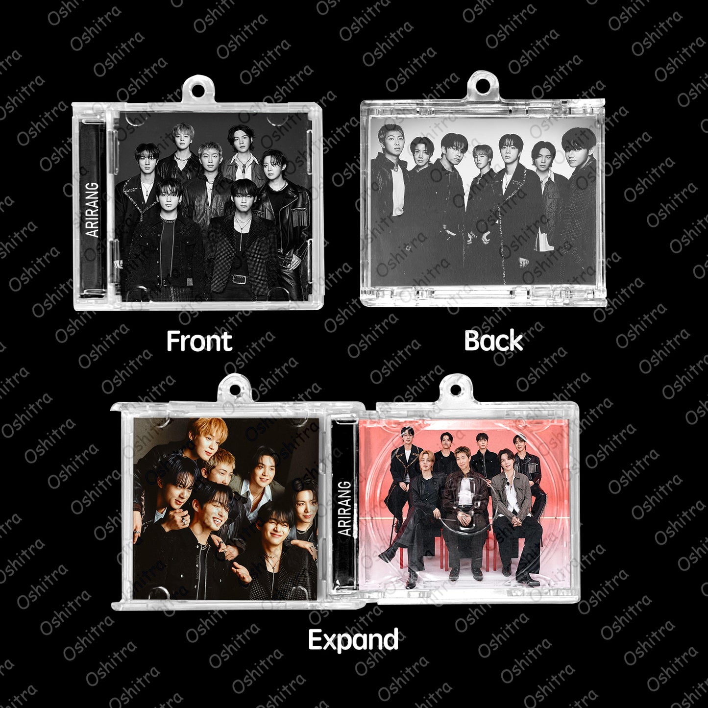 BTS「Arirang」Mini Album NFCミニアルバムキーホルダー スマホタッチで音楽再生 推し活グッズ
