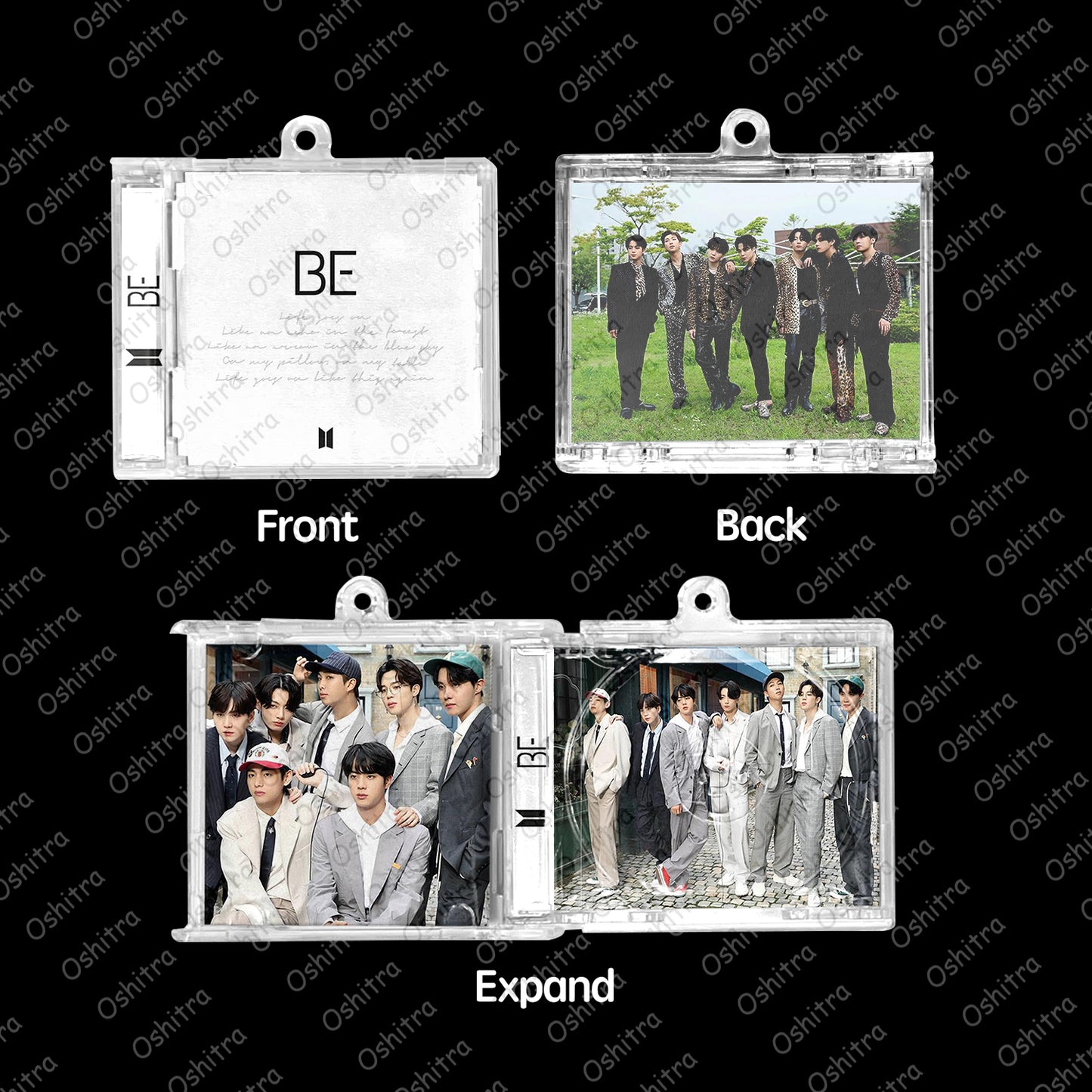 BTS「Be」Mini Album NFCミニアルバムキーホルダー スマホタッチで音楽再生 推し活グッズ