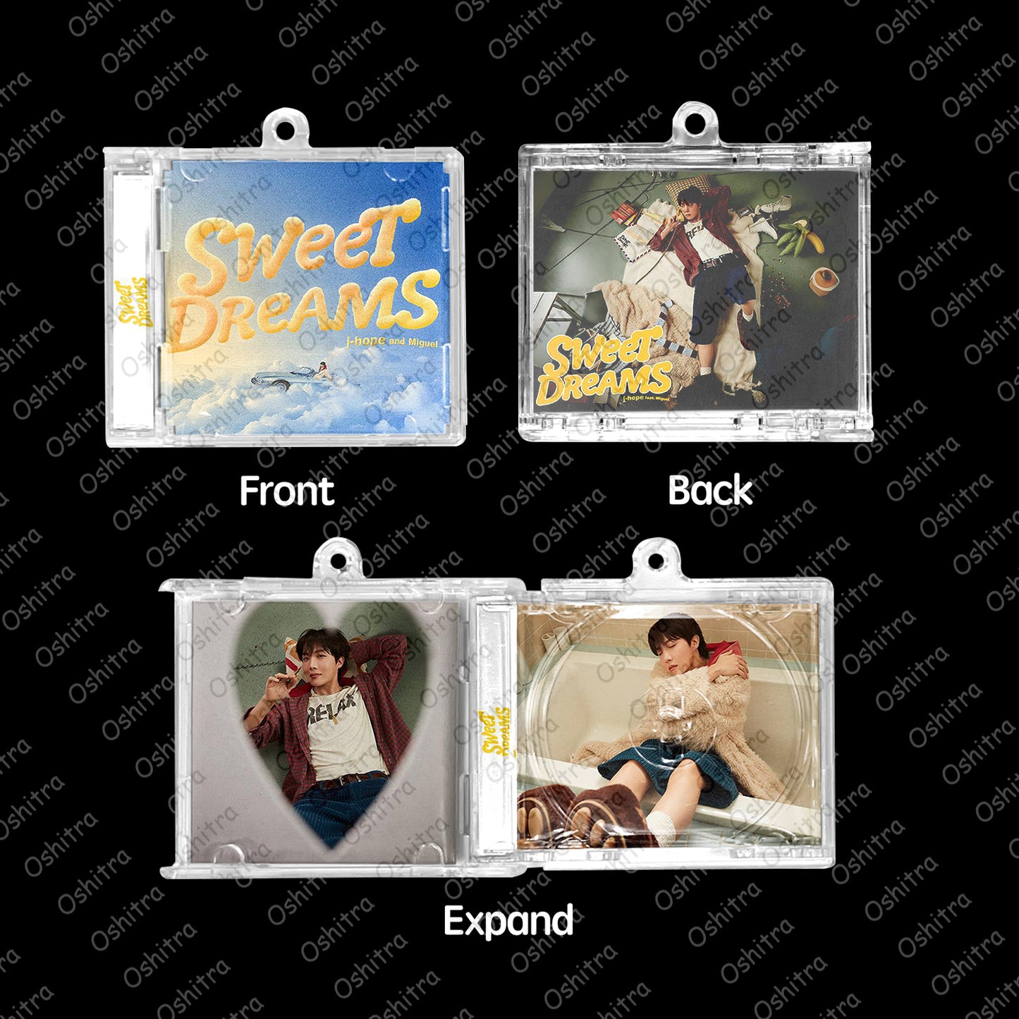 BTS「Sweet Dreams」Mini Album NFCミニアルバムキーホルダー スマホタッチで音楽再生 推し活グッズ