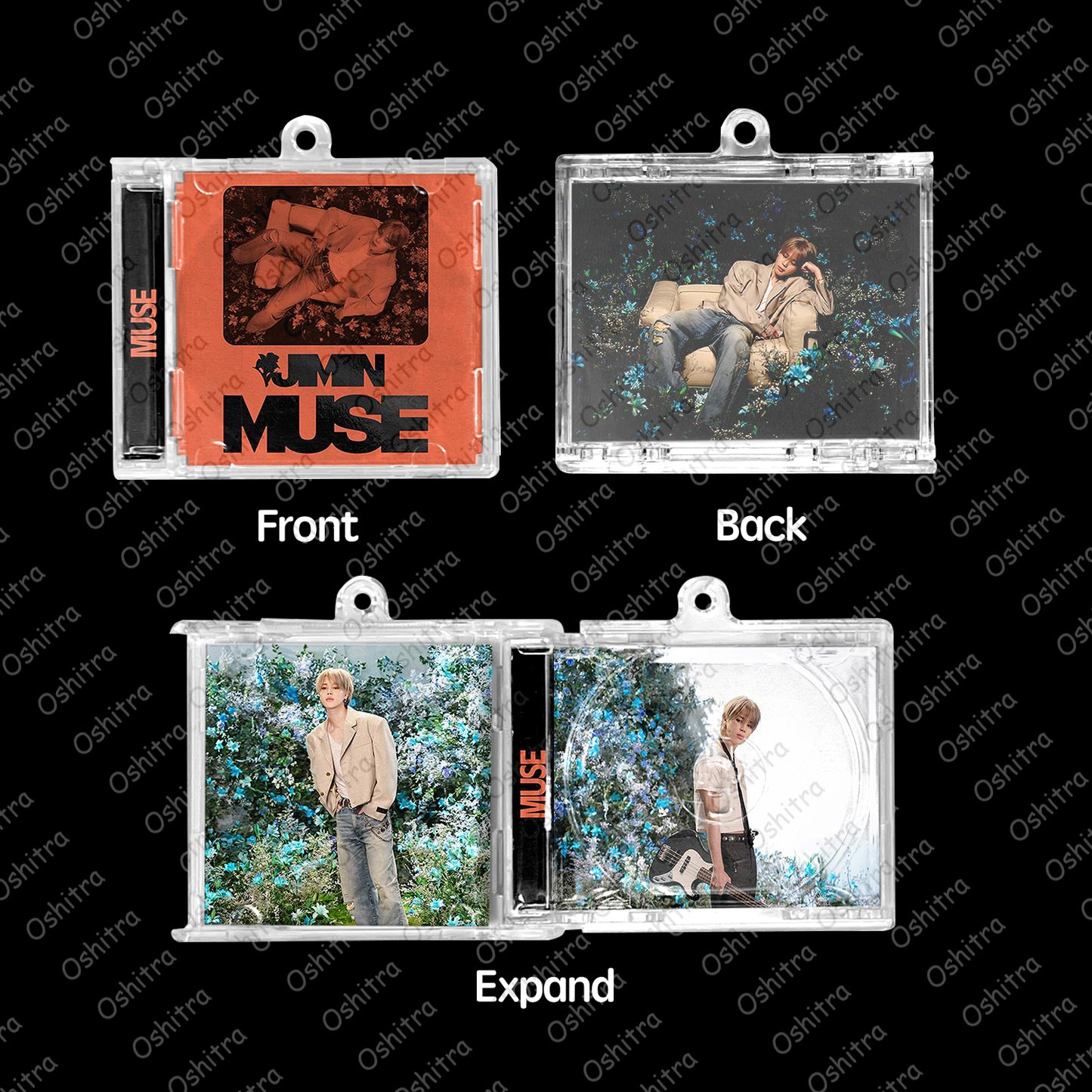BTS「Muse」Mini Album NFCミニアルバムキーホルダー スマホタッチで音楽再生 推し活グッズ