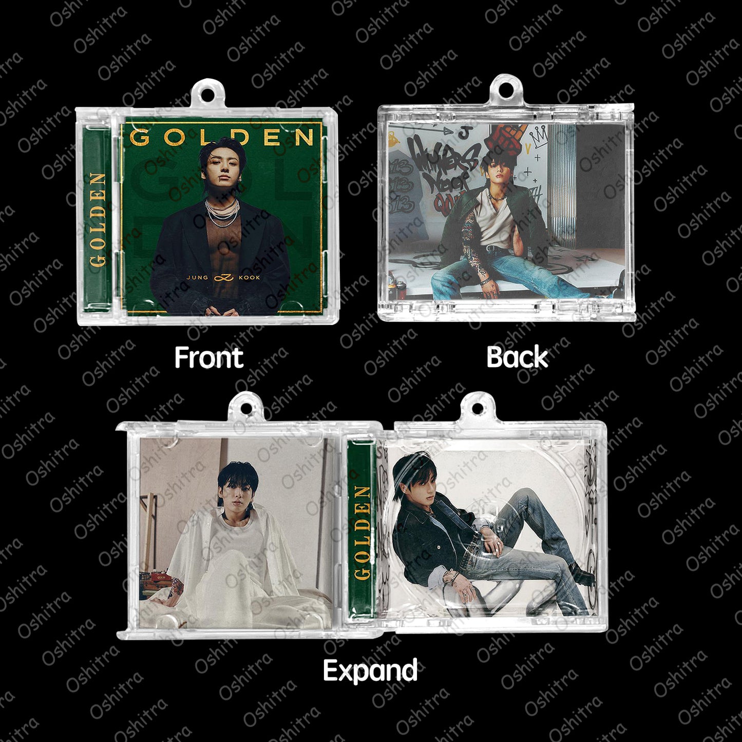 BTS「Golden」Mini Album NFCミニアルバムキーホルダー スマホタッチで音楽再生 推し活グッズ