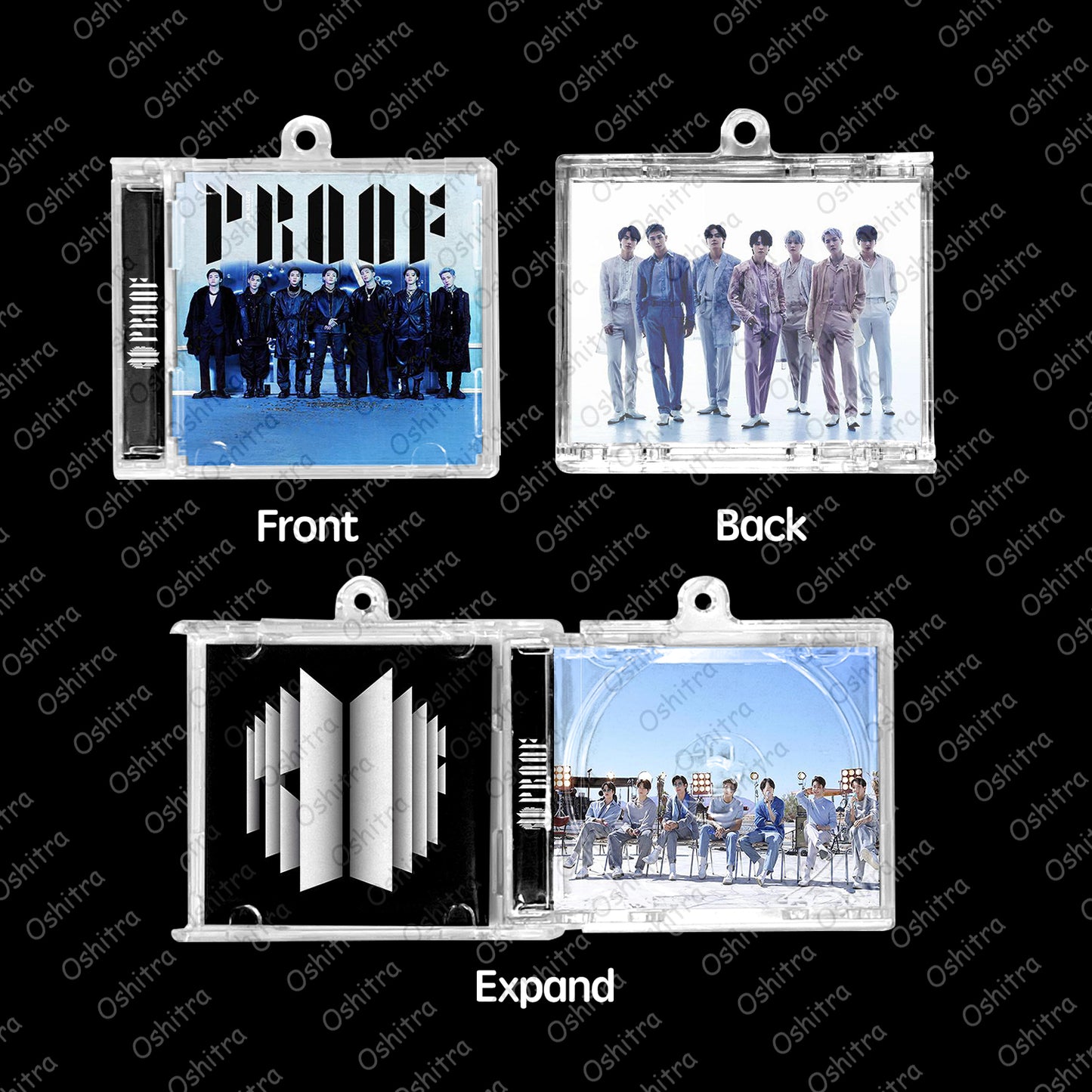 BTS「Proof」Mini Album NFCミニアルバムキーホルダー スマホタッチで音楽再生 推し活グッズ