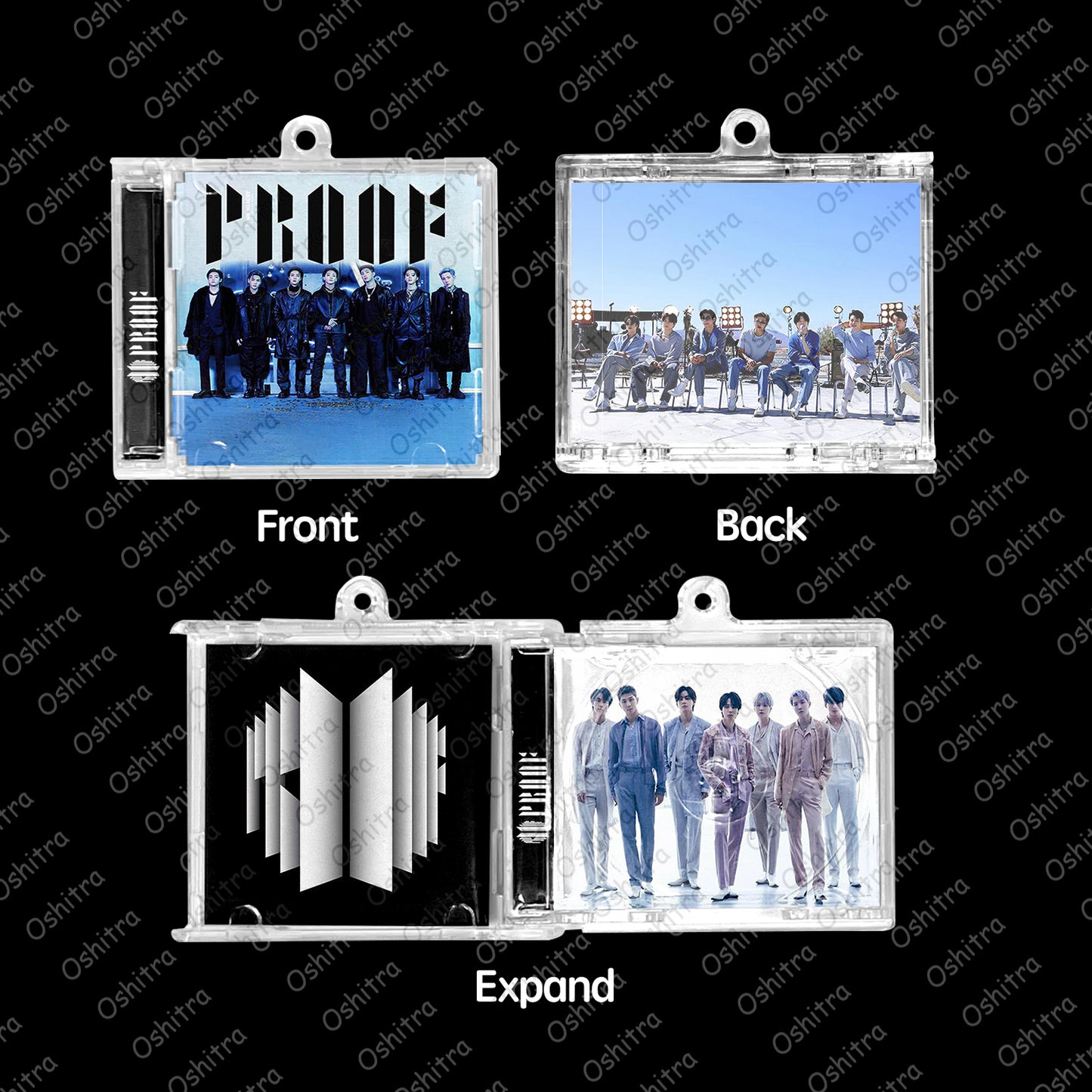 BTS「Proof」Mini Album NFCミニアルバムキーホルダー スマホタッチで音楽再生 推し活グッズ