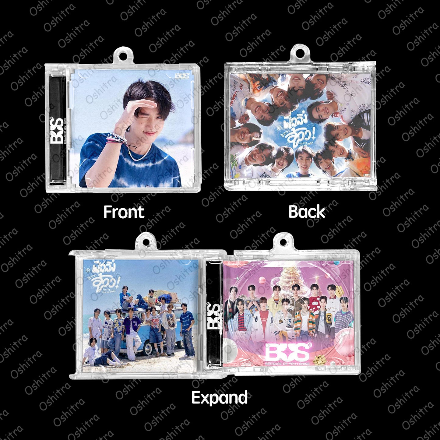 Bus「Beach」Mini Album NFCミニアルバムキーホルダー スマホタッチで音楽再生 推し活グッズ