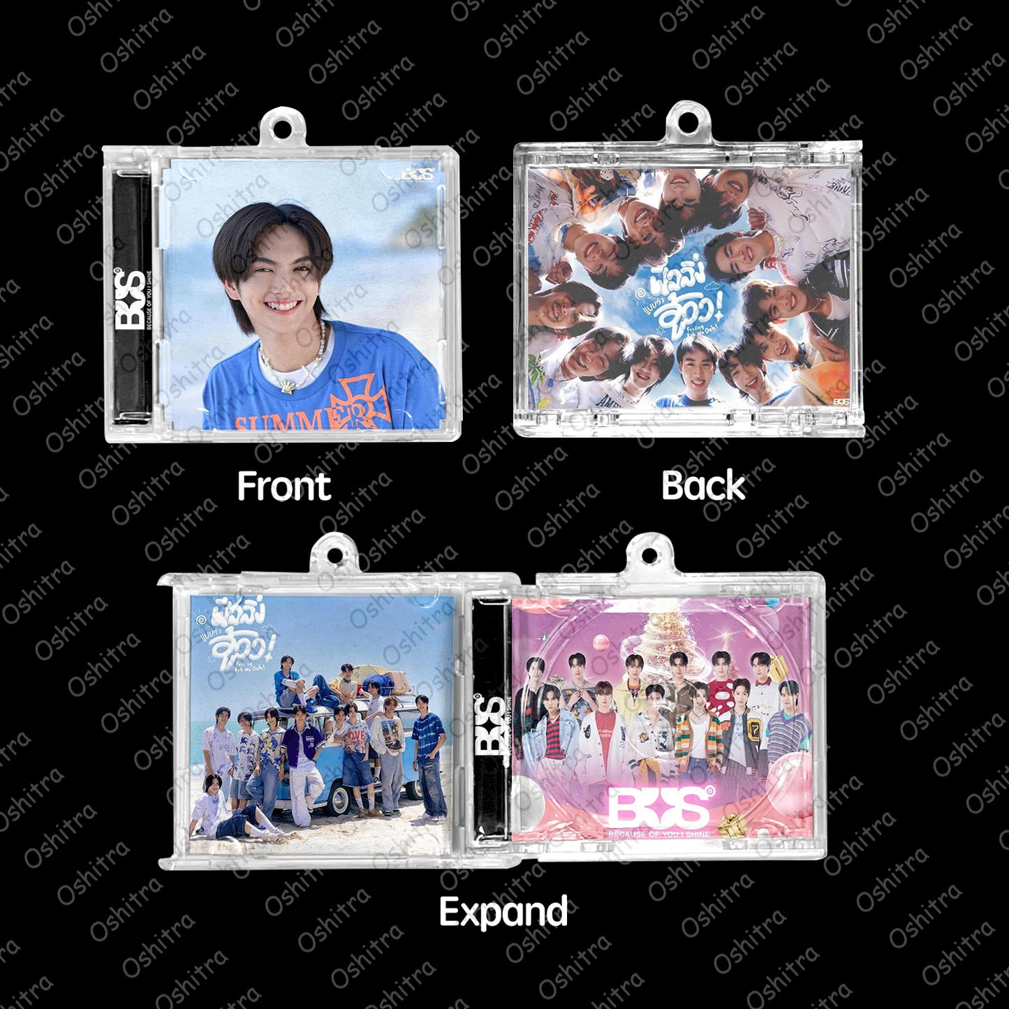 Bus「Beach」Mini Album NFCミニアルバムキーホルダー スマホタッチで音楽再生 推し活グッズ