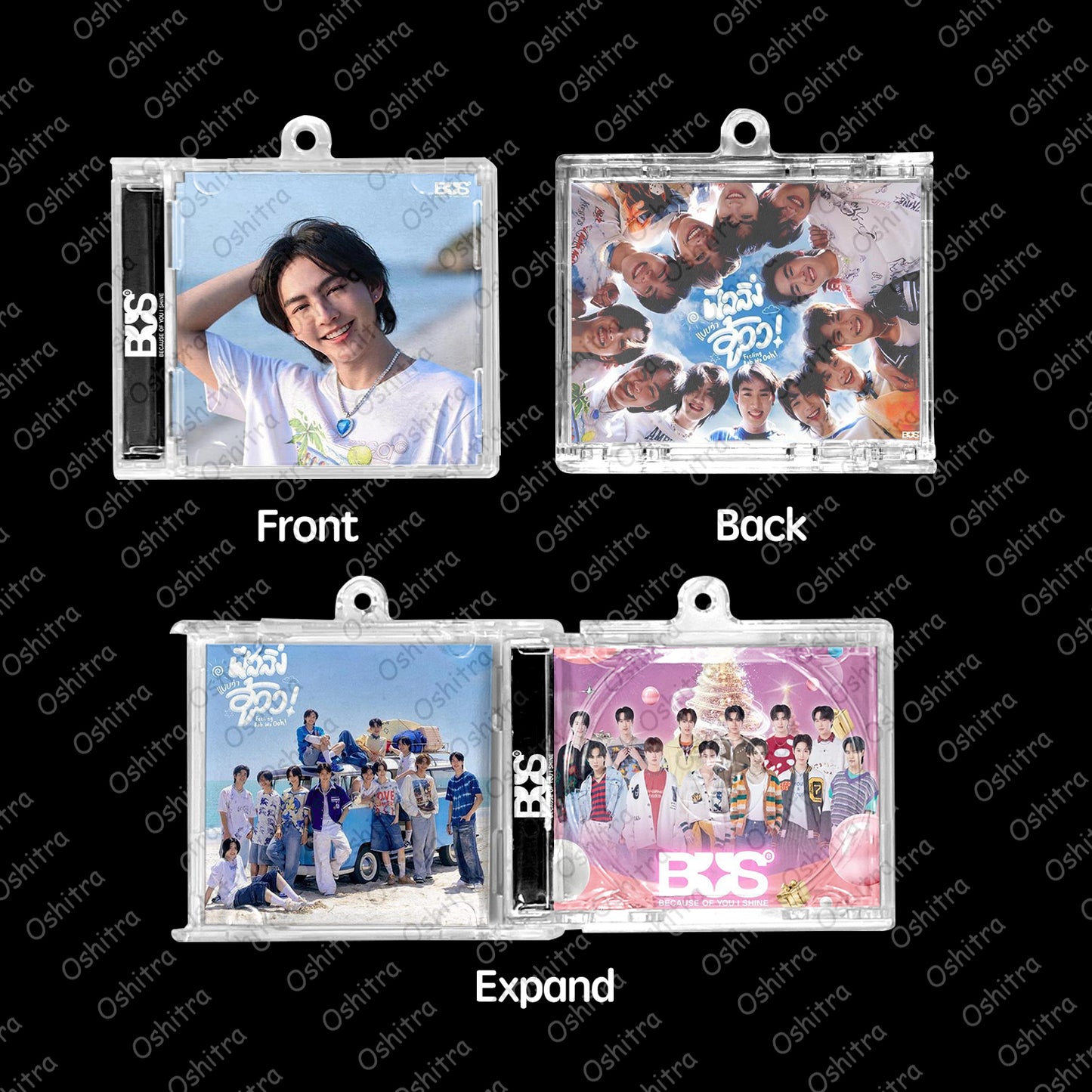 Bus「Beach」Mini Album NFCミニアルバムキーホルダー スマホタッチで音楽再生 推し活グッズ