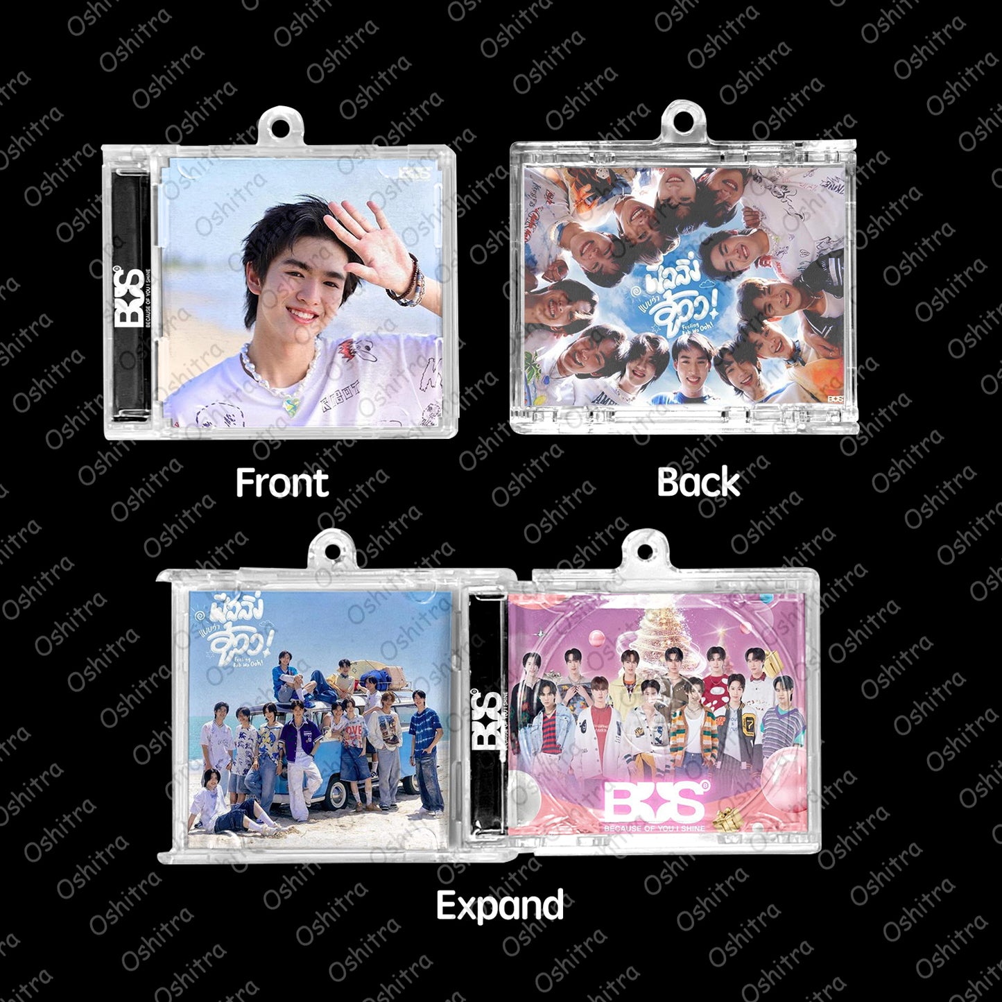 Bus「Beach」Mini Album NFCミニアルバムキーホルダー スマホタッチで音楽再生 推し活グッズ