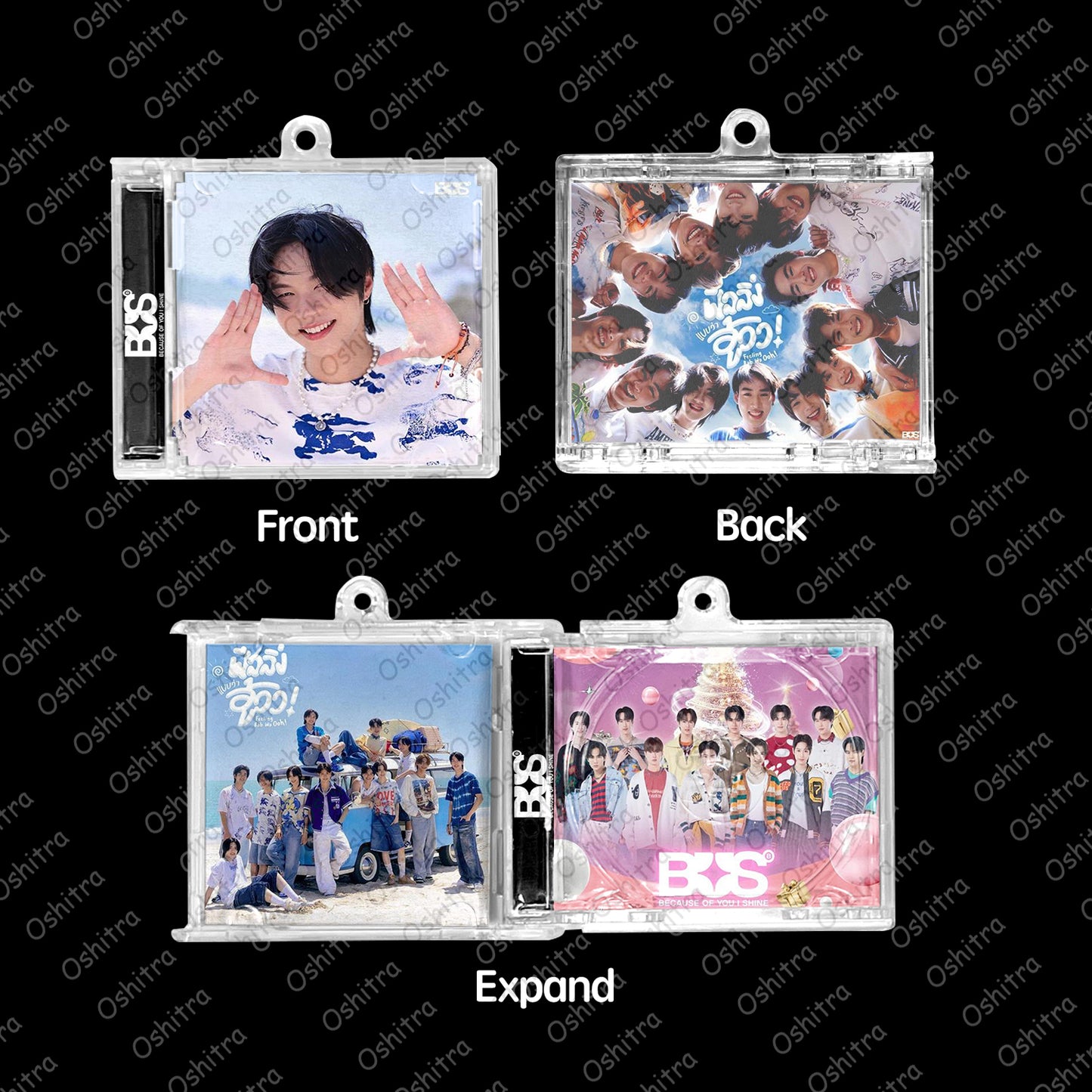 Bus「Beach」Mini Album NFCミニアルバムキーホルダー スマホタッチで音楽再生 推し活グッズ