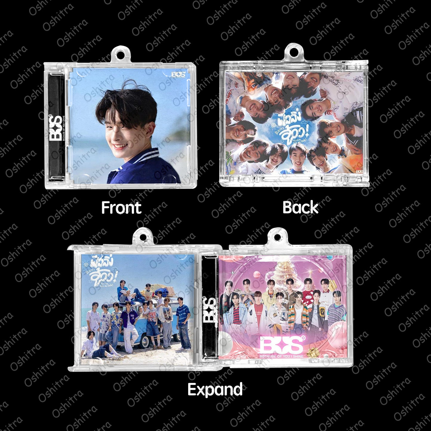 Bus「Beach」Mini Album NFCミニアルバムキーホルダー スマホタッチで音楽再生 推し活グッズ