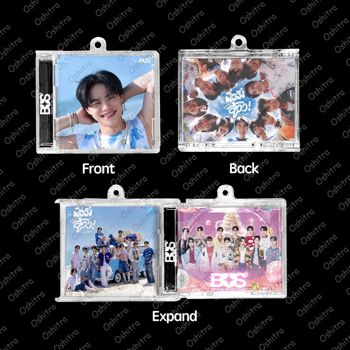 Bus「Beach」Mini Album NFCミニアルバムキーホルダー スマホタッチで音楽再生 推し活グッズ