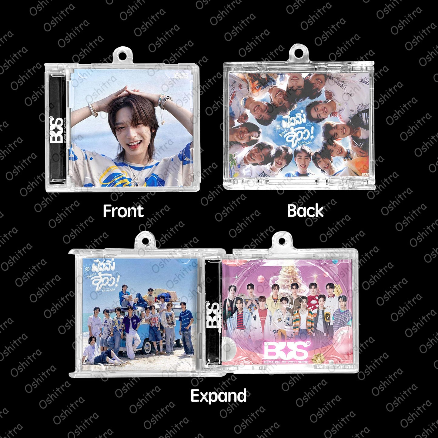 Bus「Beach」Mini Album NFCミニアルバムキーホルダー スマホタッチで音楽再生 推し活グッズ