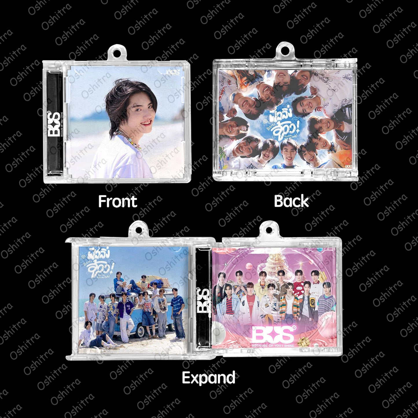 Bus「Beach」Mini Album NFCミニアルバムキーホルダー スマホタッチで音楽再生 推し活グッズ