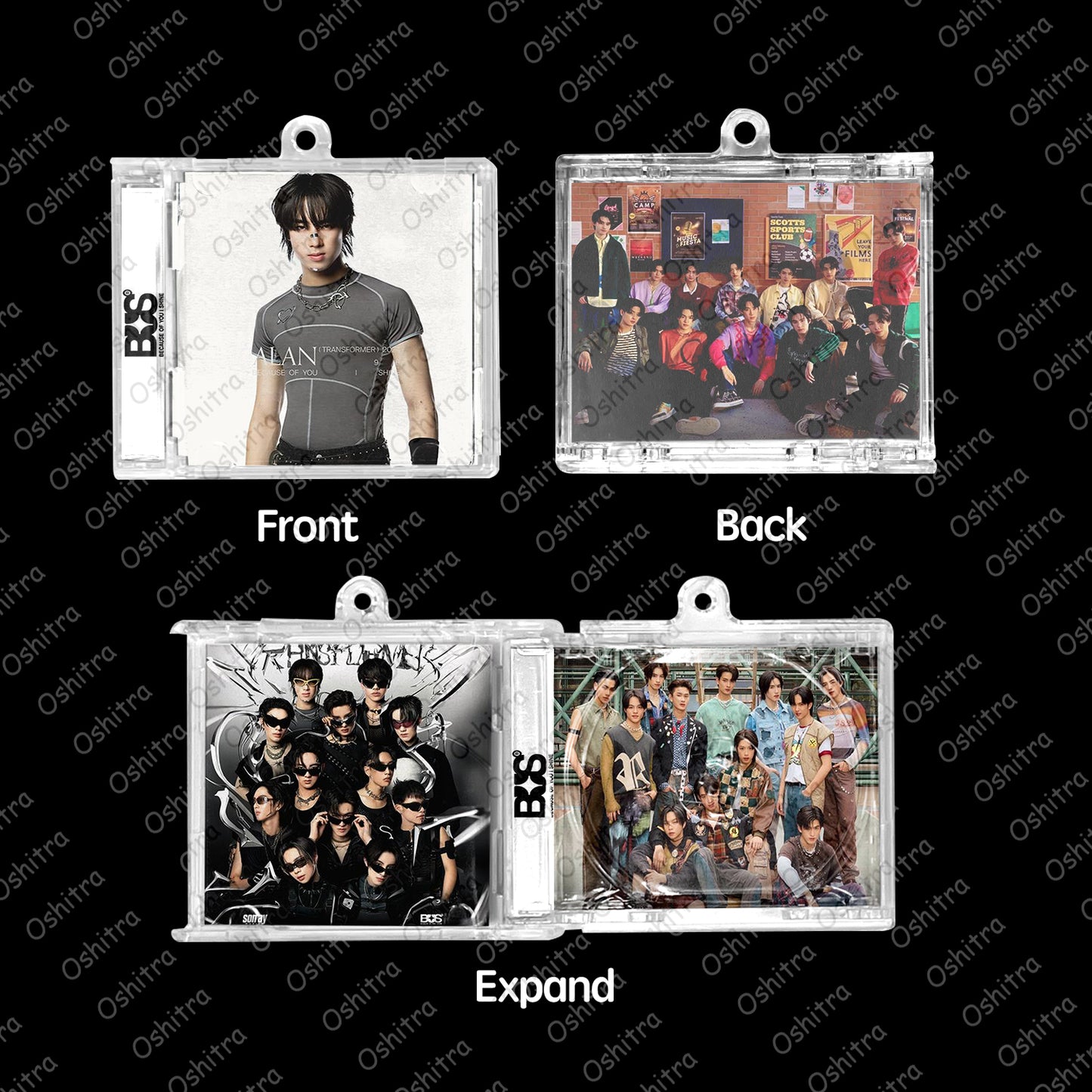 Bus「Black」Mini Album NFCミニアルバムキーホルダー スマホタッチで音楽再生 推し活グッズ