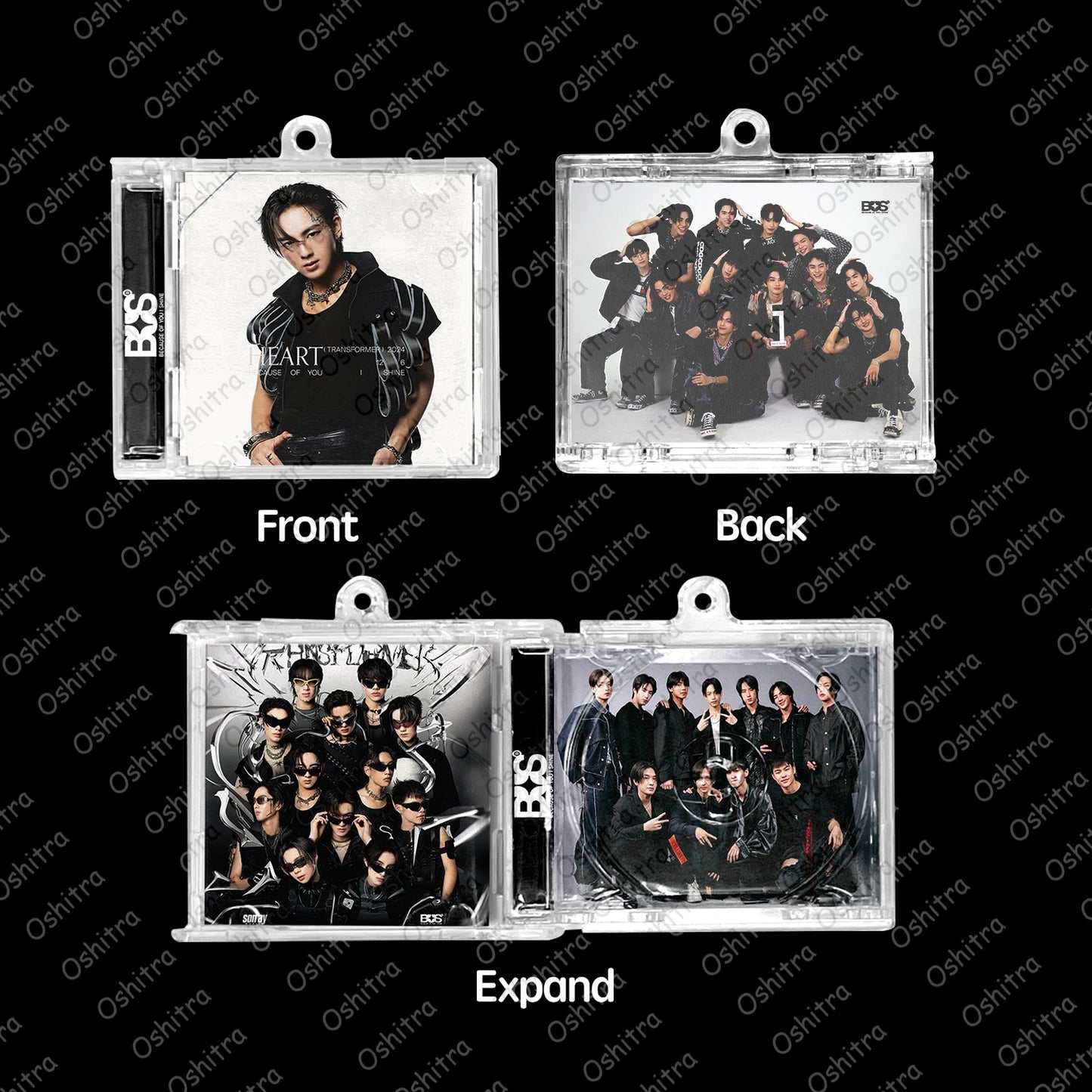Bus「Black」Mini Album NFCミニアルバムキーホルダー スマホタッチで音楽再生 推し活グッズ