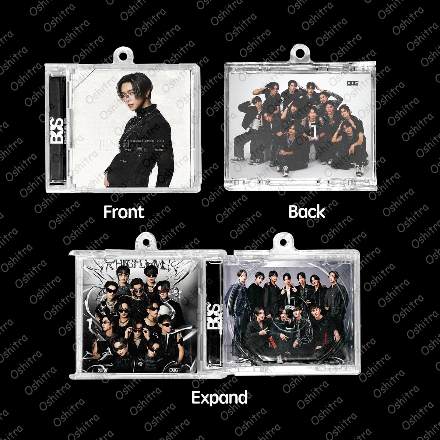 Bus「Black」Mini Album NFCミニアルバムキーホルダー スマホタッチで音楽再生 推し活グッズ