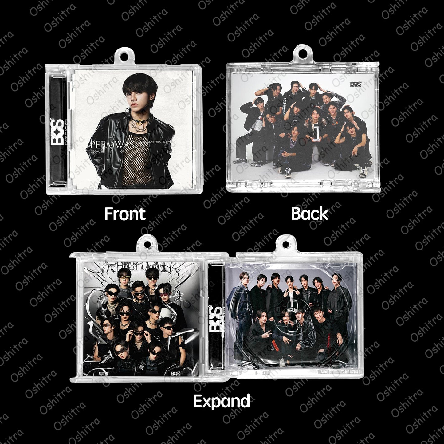 Bus「Black」Mini Album NFCミニアルバムキーホルダー スマホタッチで音楽再生 推し活グッズ