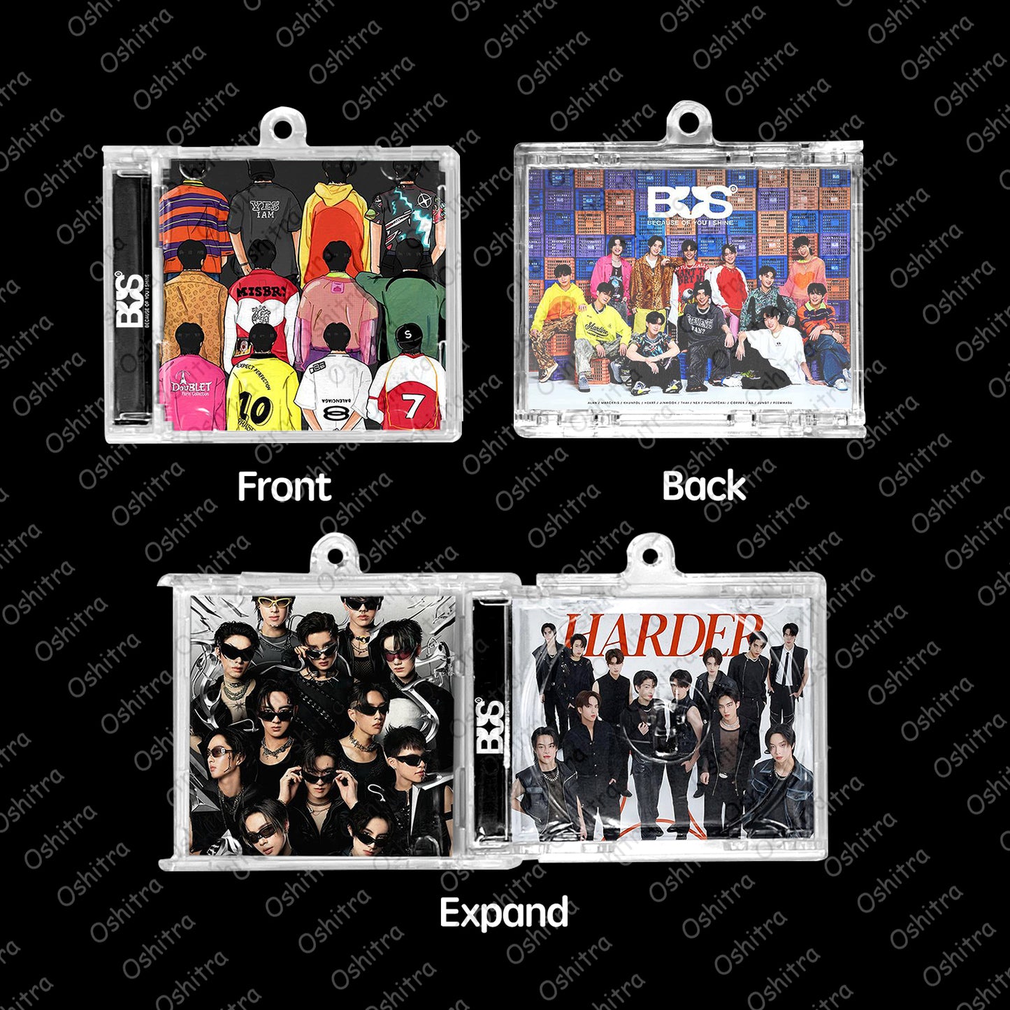 Bus「Bus」Mini Album NFCミニアルバムキーホルダー スマホタッチで音楽再生 推し活グッズ