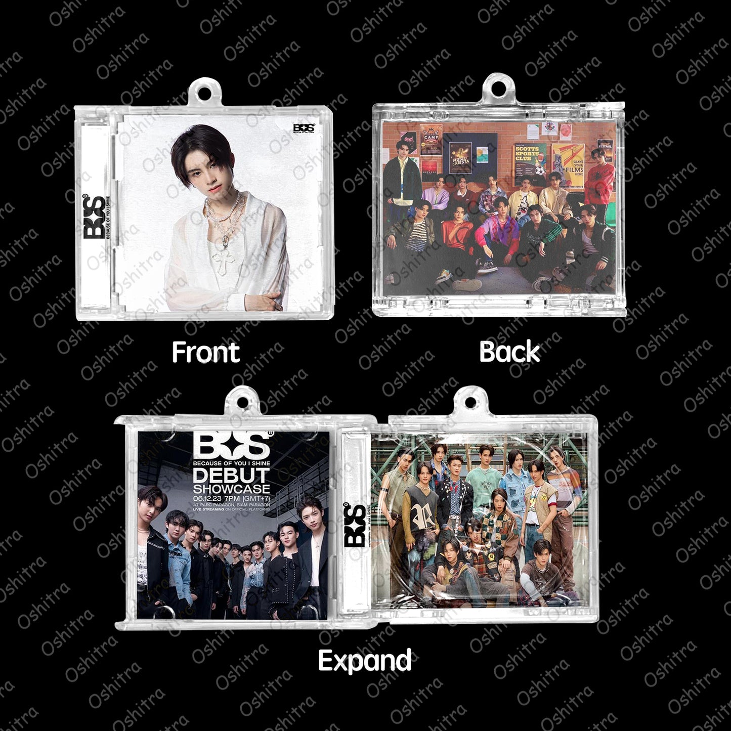 Bus「White」Mini Album NFCミニアルバムキーホルダー スマホタッチで音楽再生 推し活グッズ