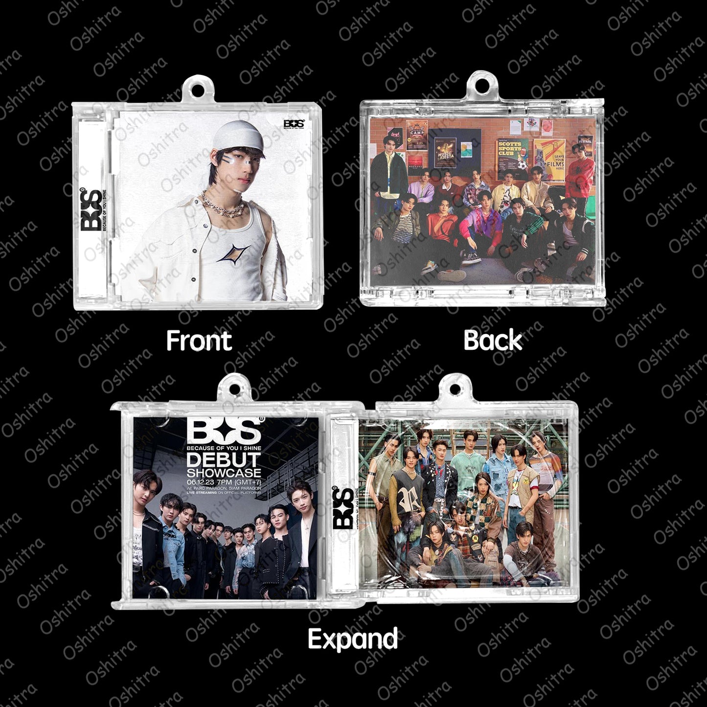 Bus「White」Mini Album NFCミニアルバムキーホルダー スマホタッチで音楽再生 推し活グッズ