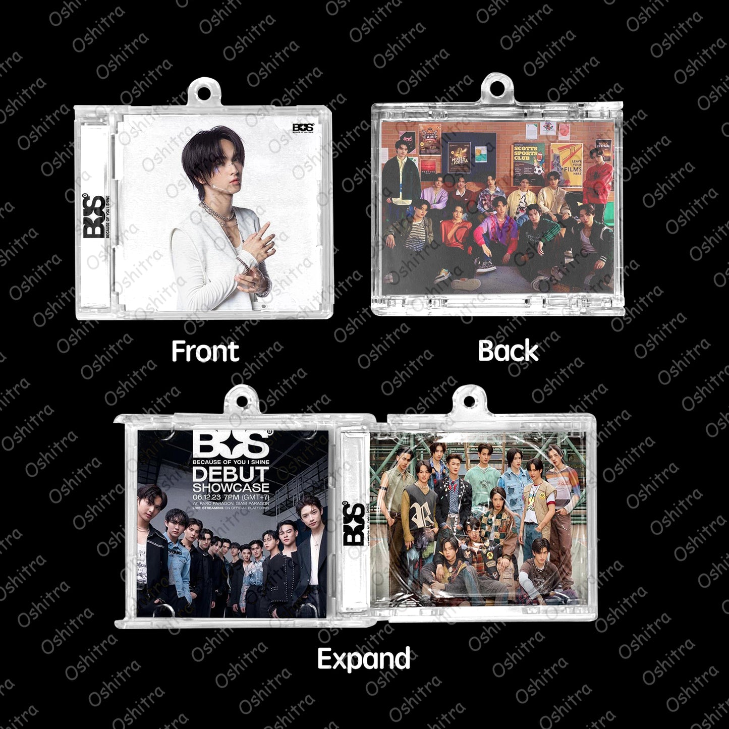 Bus「White」Mini Album NFCミニアルバムキーホルダー スマホタッチで音楽再生 推し活グッズ