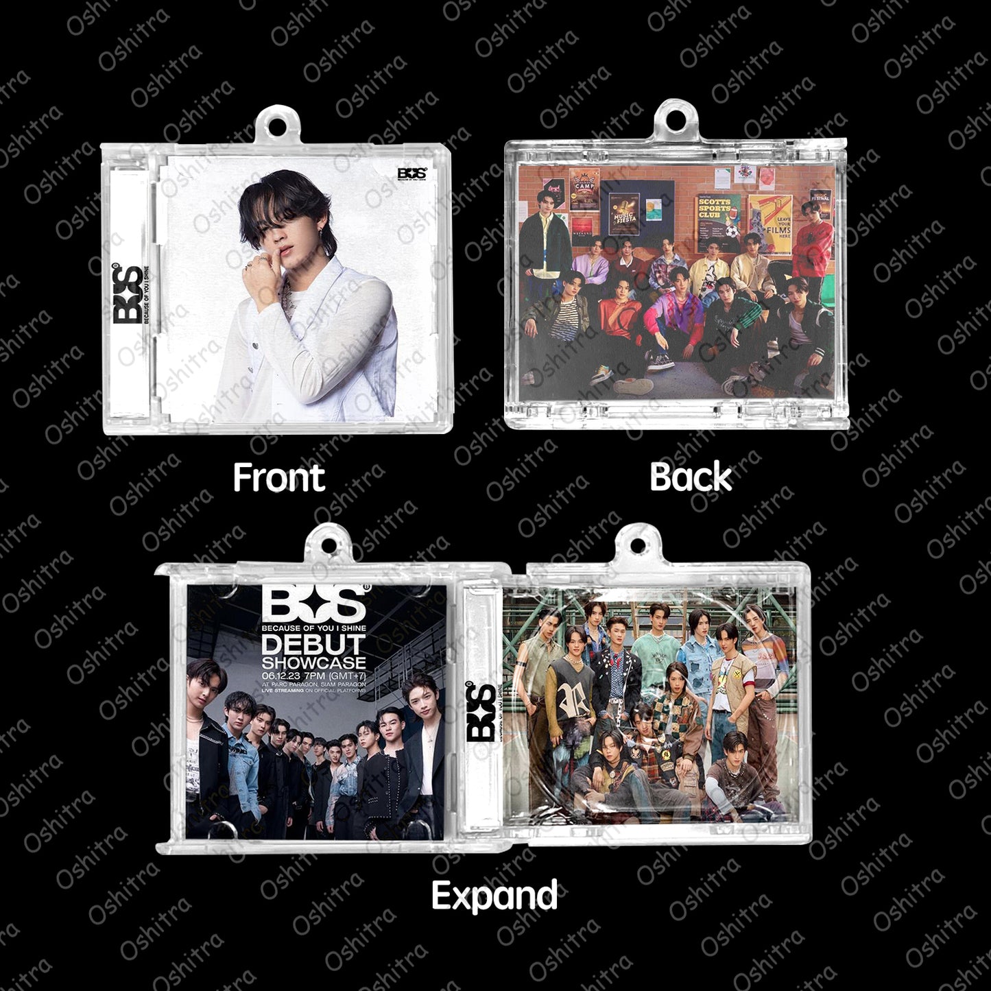 Bus「White」Mini Album NFCミニアルバムキーホルダー スマホタッチで音楽再生 推し活グッズ