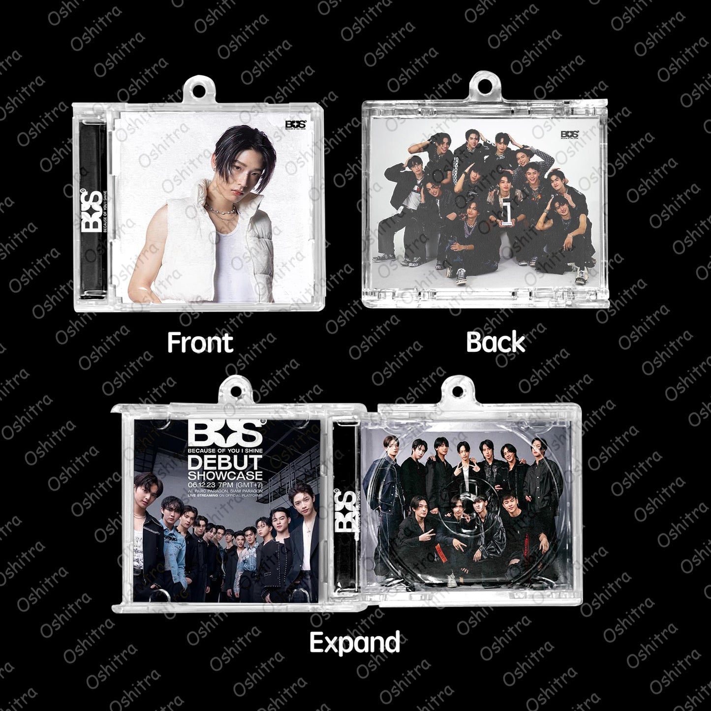 Bus「White」Mini Album NFCミニアルバムキーホルダー スマホタッチで音楽再生 推し活グッズ