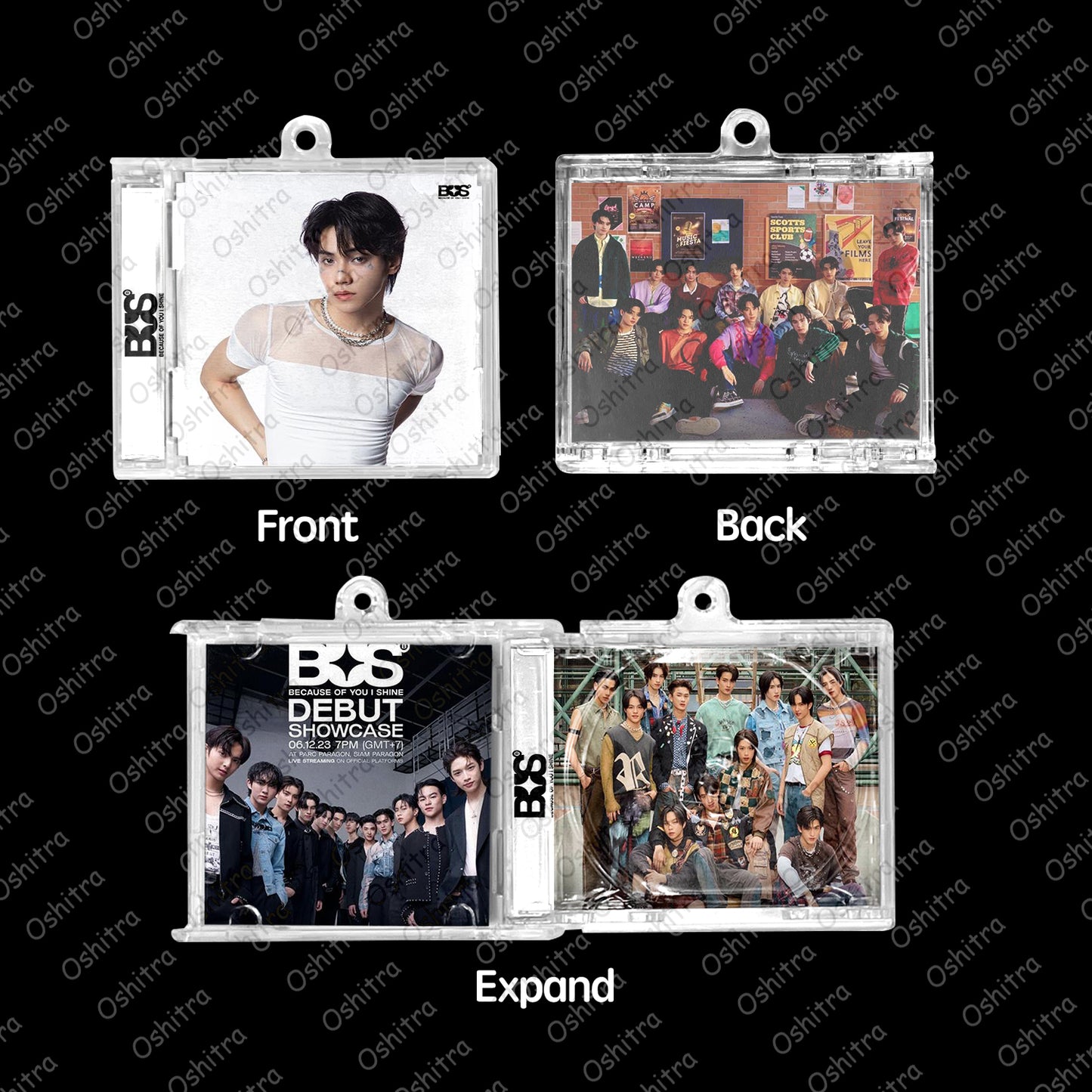 Bus「White」Mini Album NFCミニアルバムキーホルダー スマホタッチで音楽再生 推し活グッズ