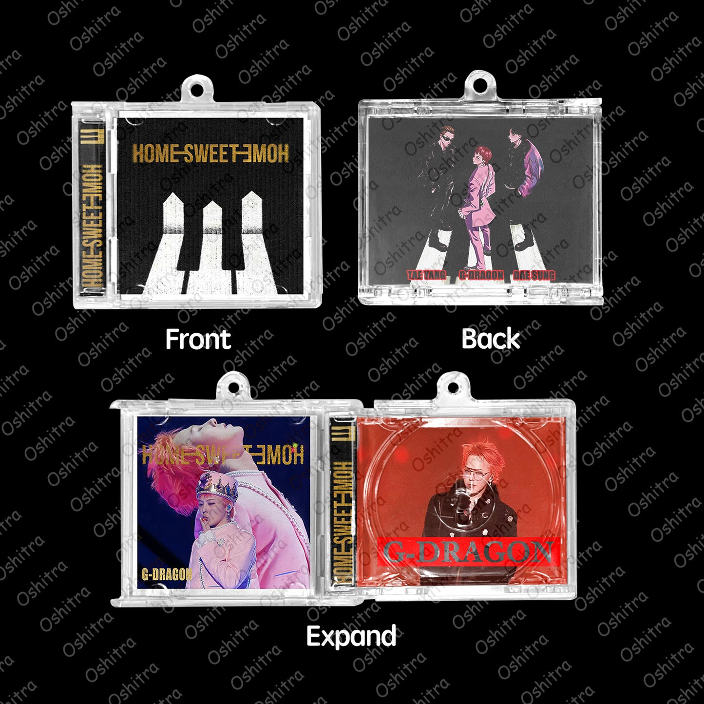 G-Dragon「Home Sweet Home」Mini Album NFCミニアルバムキーホルダー スマホタッチで音楽再生 推し活グッズ