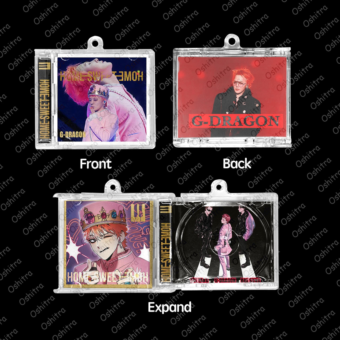 G-Dragon「Home Sweet Home」Mini Album NFCミニアルバムキーホルダー スマホタッチで音楽再生 推し活グッズ