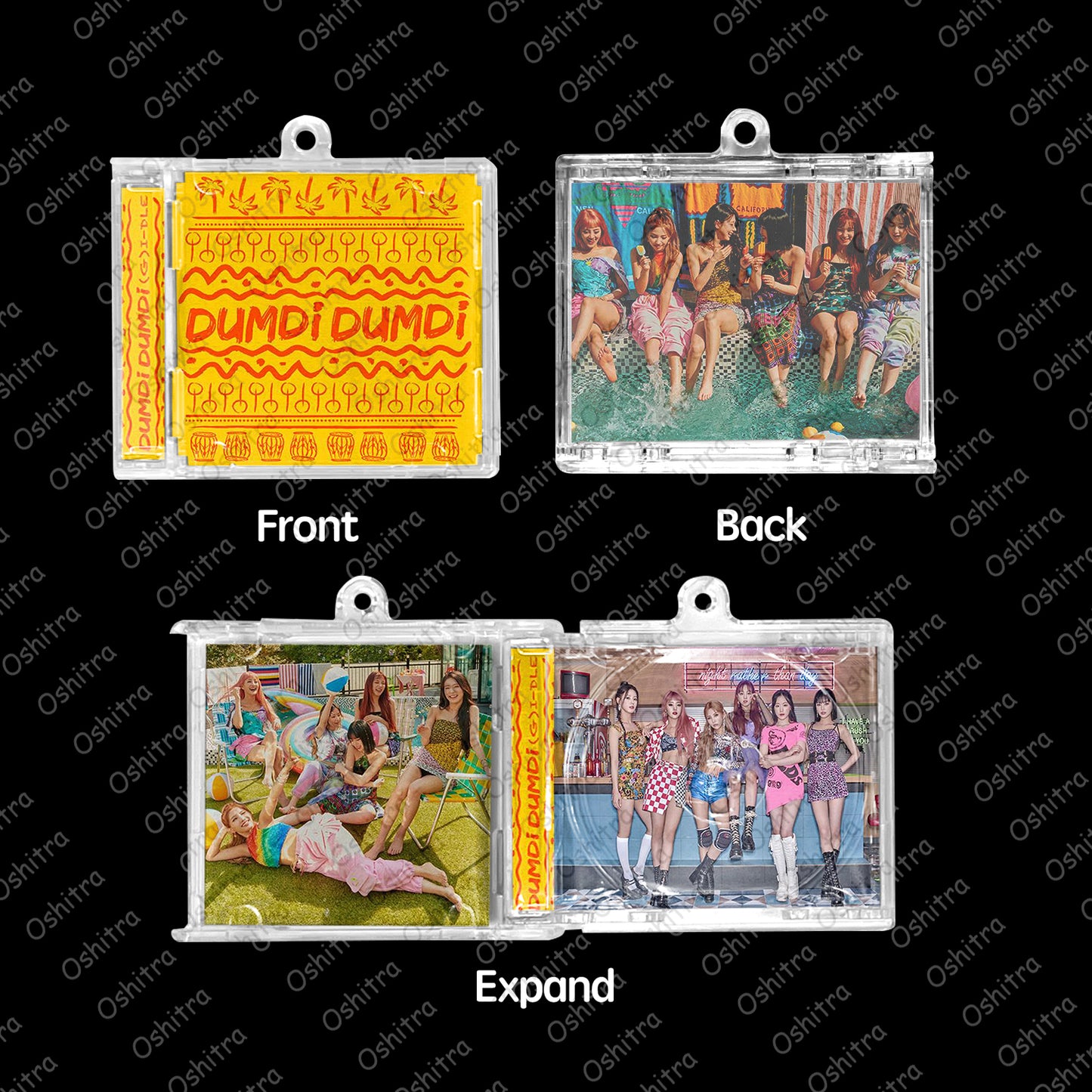 I-DLE「Dumdi」Mini Album NFCミニアルバムキーホルダー スマホタッチで音楽再生 推し活グッズ