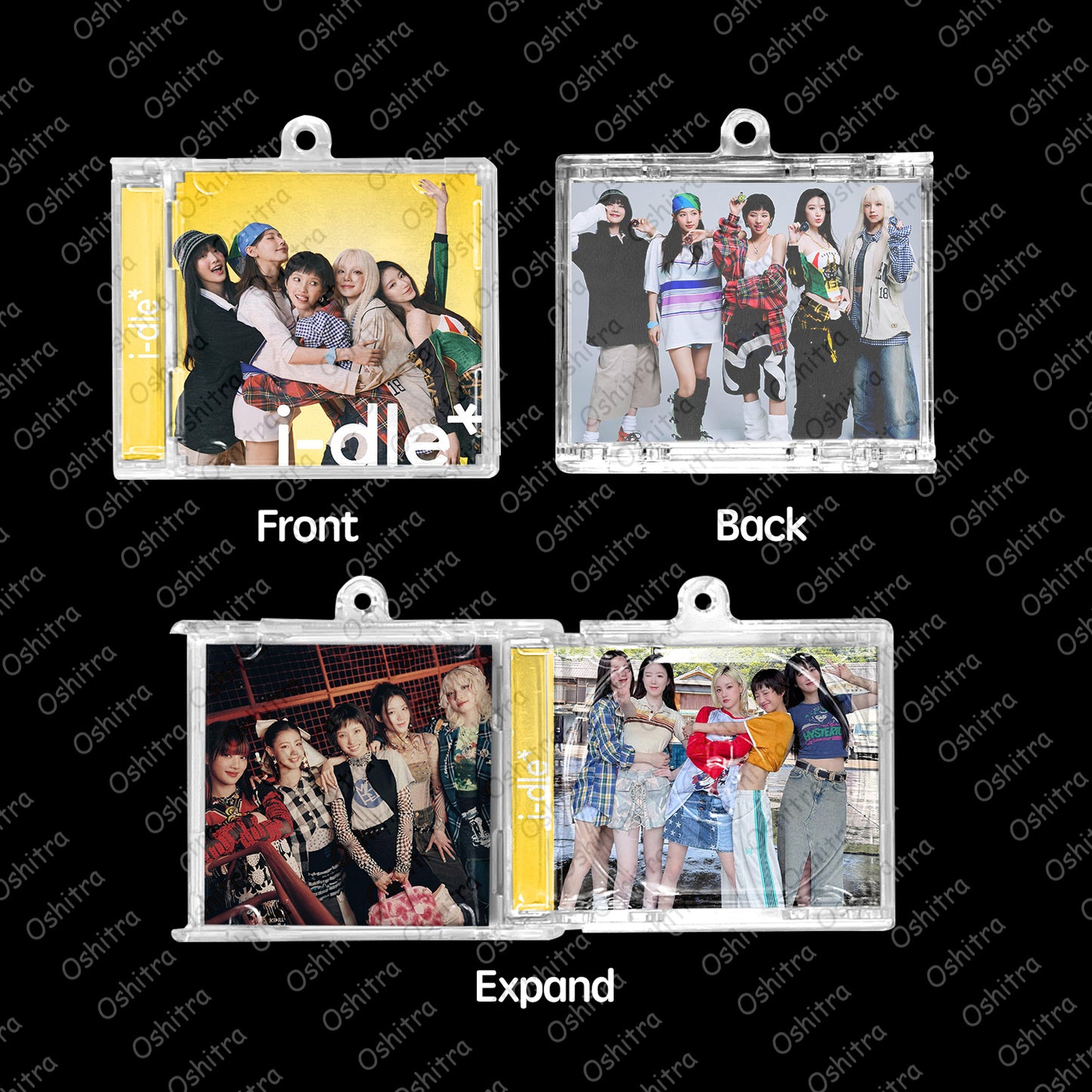 I-DLE「i-dle」Mini Album NFCミニアルバムキーホルダー スマホタッチで音楽再生 推し活グッズ