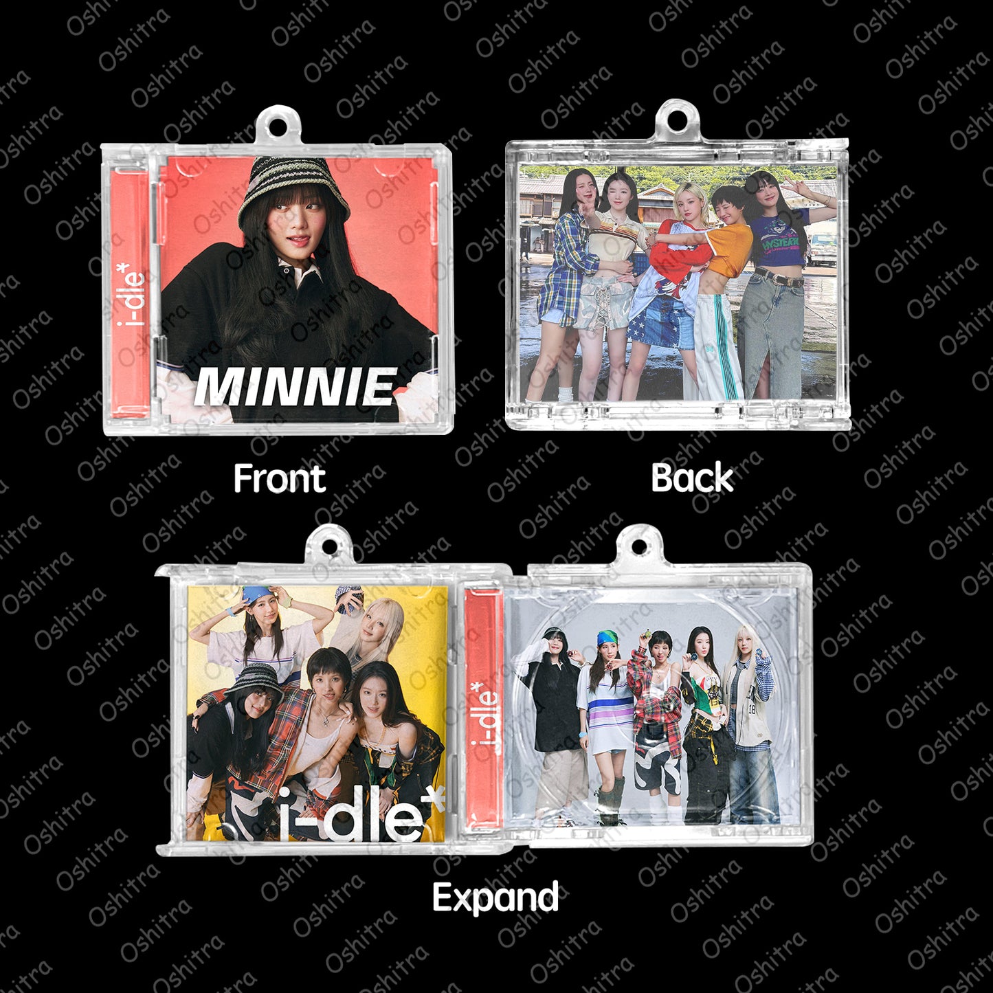 I-DLE「i-dle」Mini Album NFCミニアルバムキーホルダー スマホタッチで音楽再生 推し活グッズ