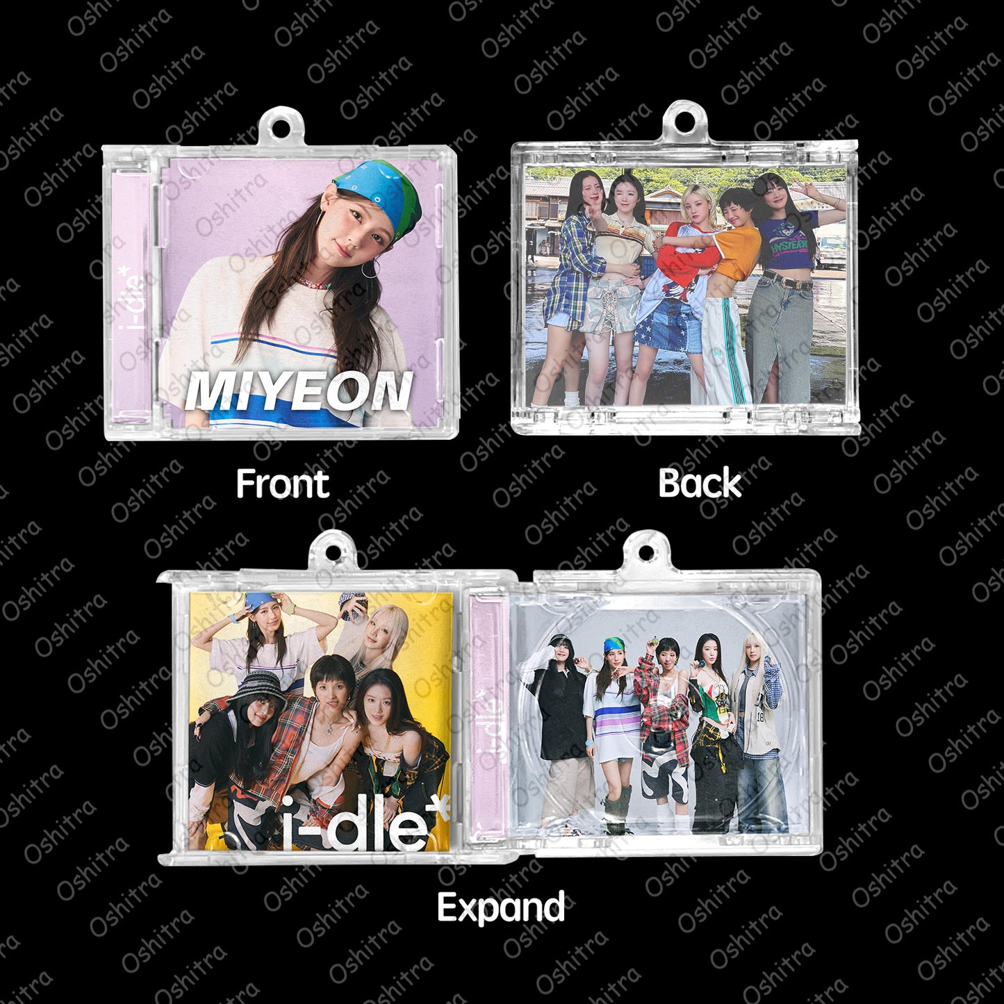 I-DLE「i-dle」Mini Album NFCミニアルバムキーホルダー スマホタッチで音楽再生 推し活グッズ