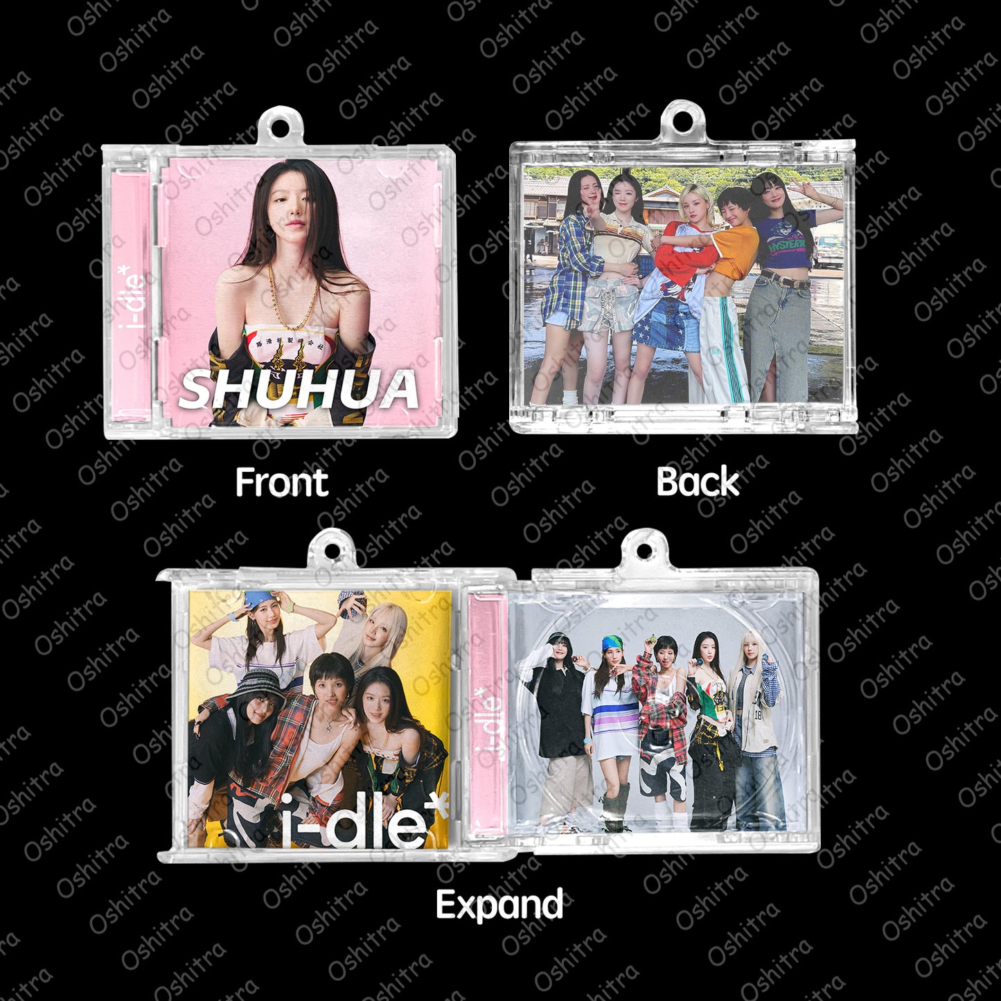 I-DLE「i-dle」Mini Album NFCミニアルバムキーホルダー スマホタッチで音楽再生 推し活グッズ