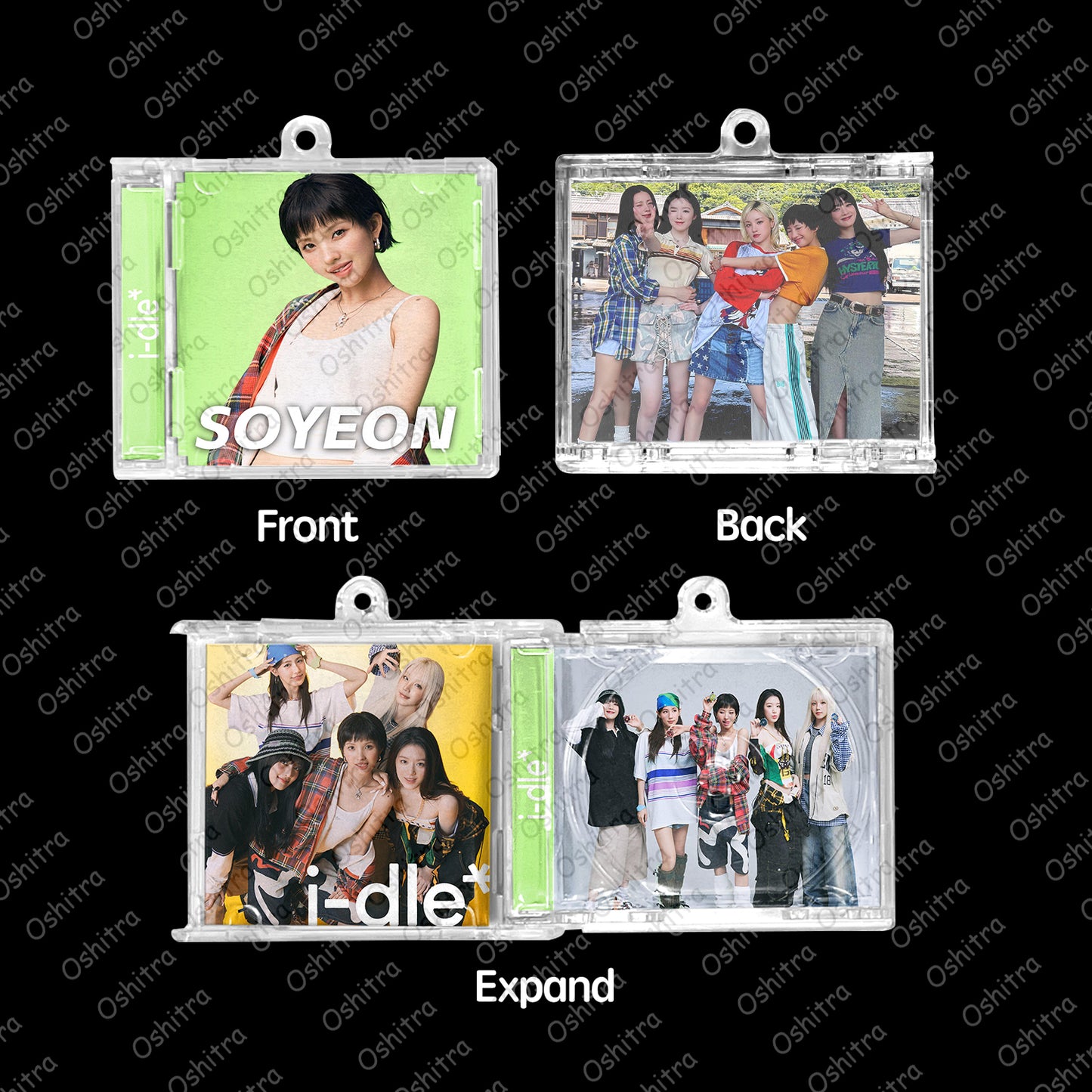 I-DLE「i-dle」Mini Album NFCミニアルバムキーホルダー スマホタッチで音楽再生 推し活グッズ