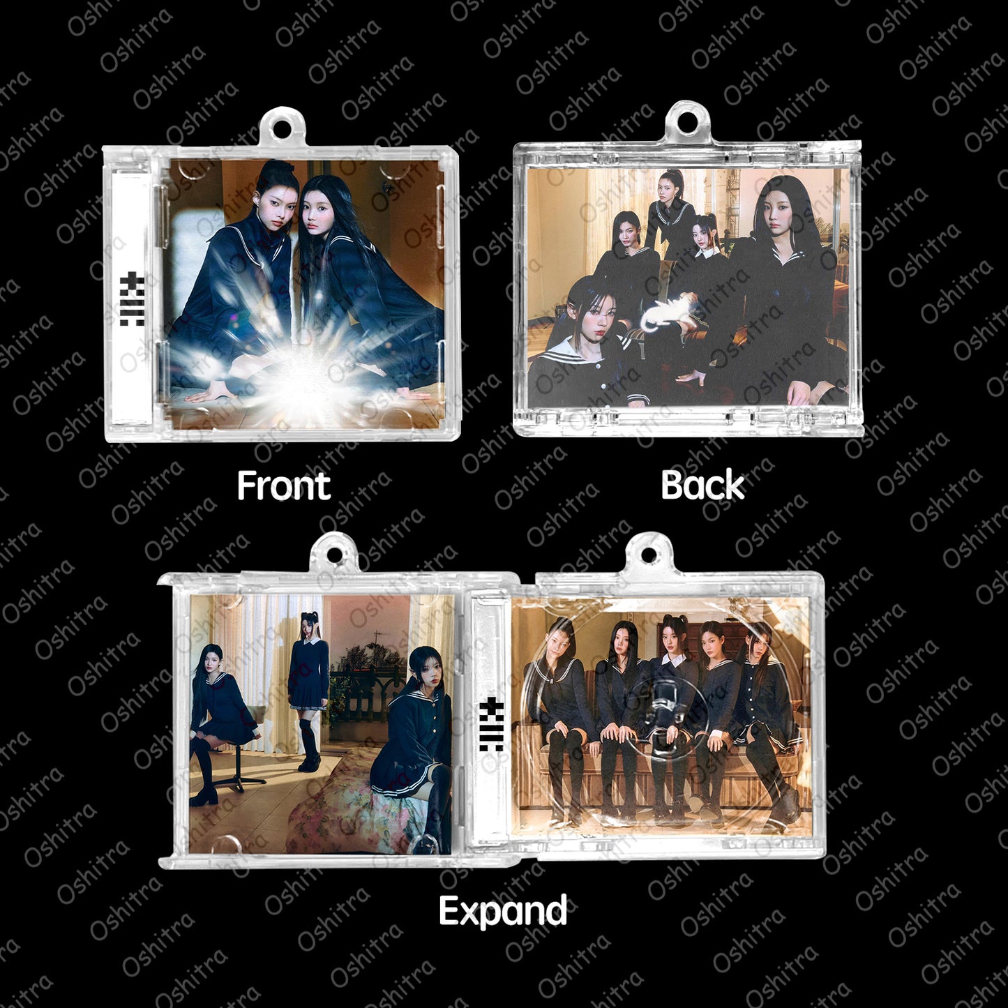 ILLIT「Bomb」Mini Album NFCミニアルバムキーホルダー スマホタッチで音楽再生 推し活グッズ