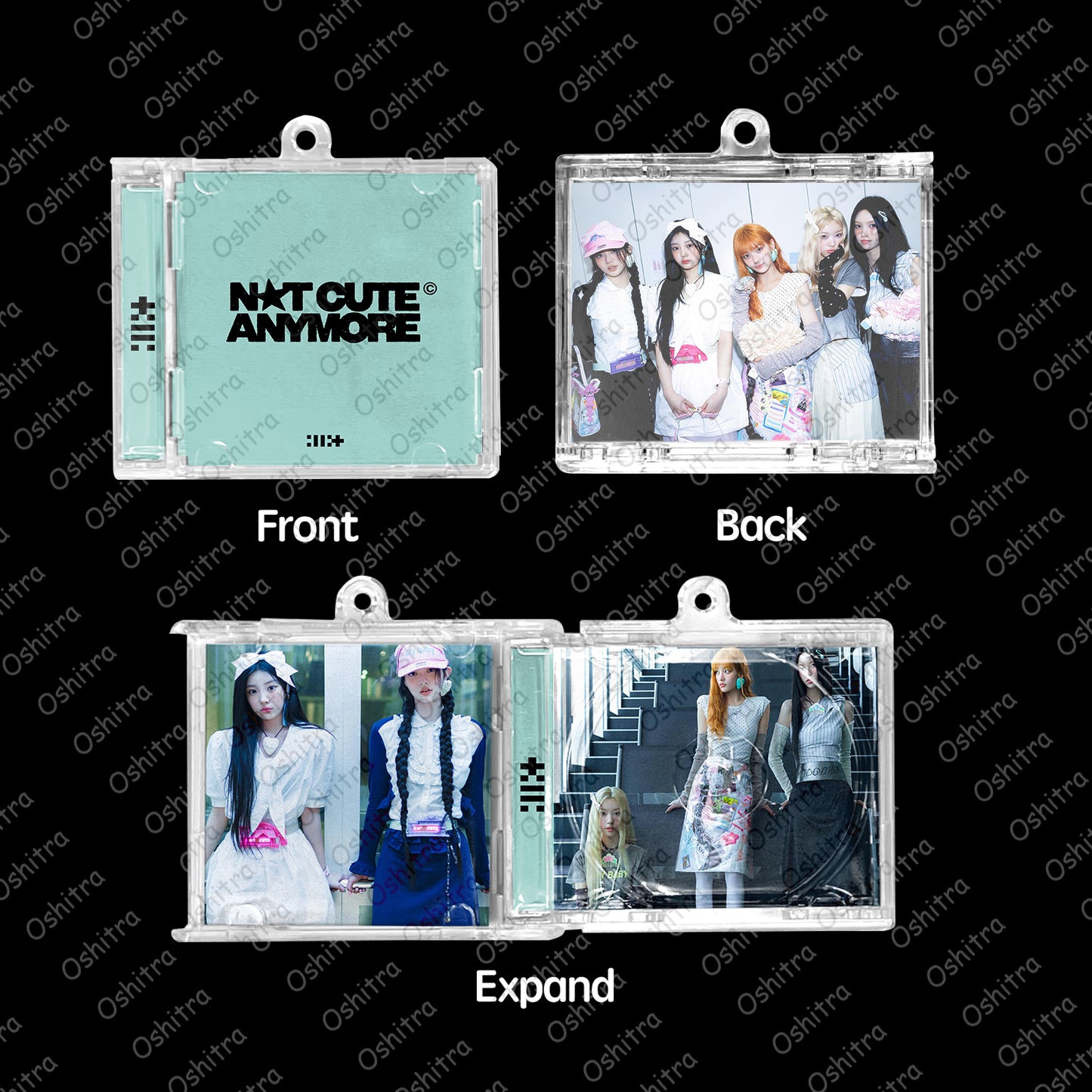 ILLIT「Not Cute Anymore」Mini Album NFCミニアルバムキーホルダー スマホタッチで音楽再生 推し活グッズ